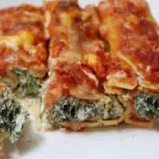 Cannellonis aux épinard et brousse gratinés à la tomate 350 g - 350g