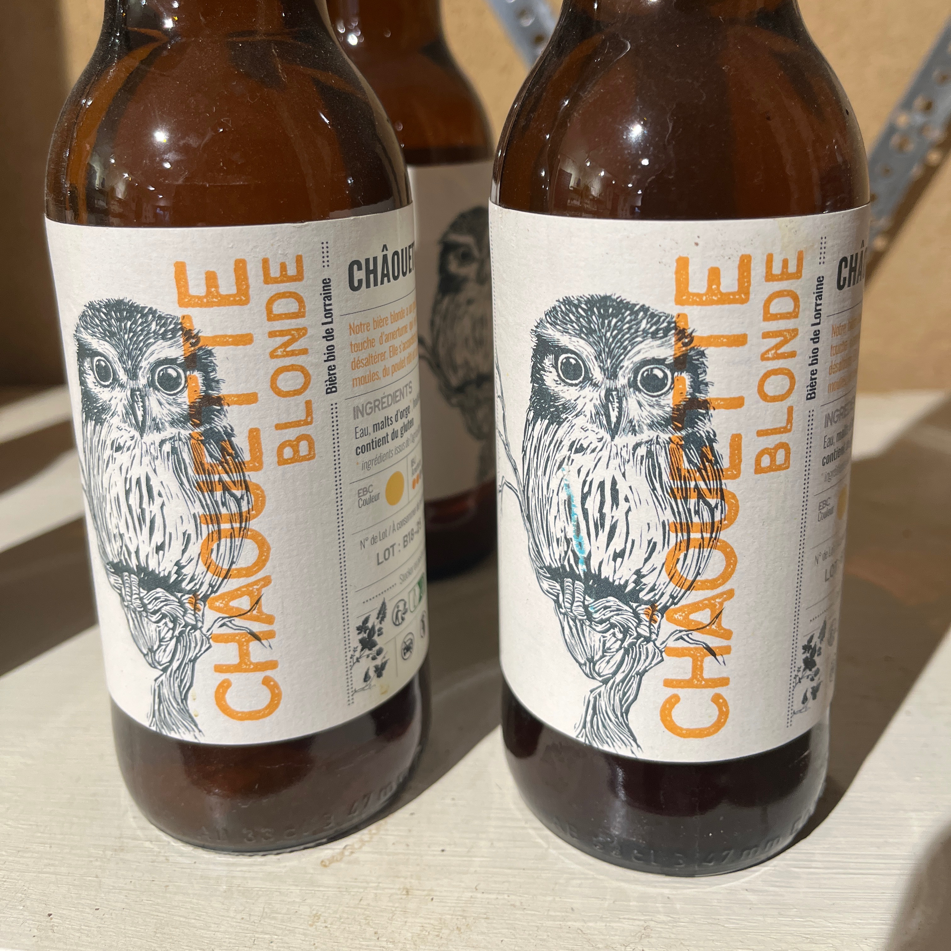 BIÈRE 33CL BLONDE (CHÂOUETTE)
