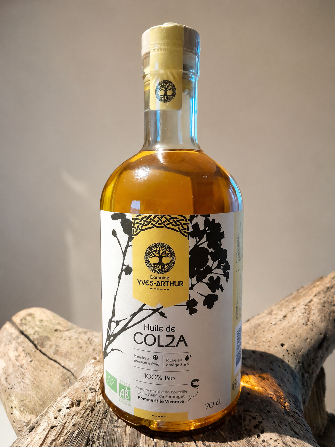 Huile de colza Bio - 70cl