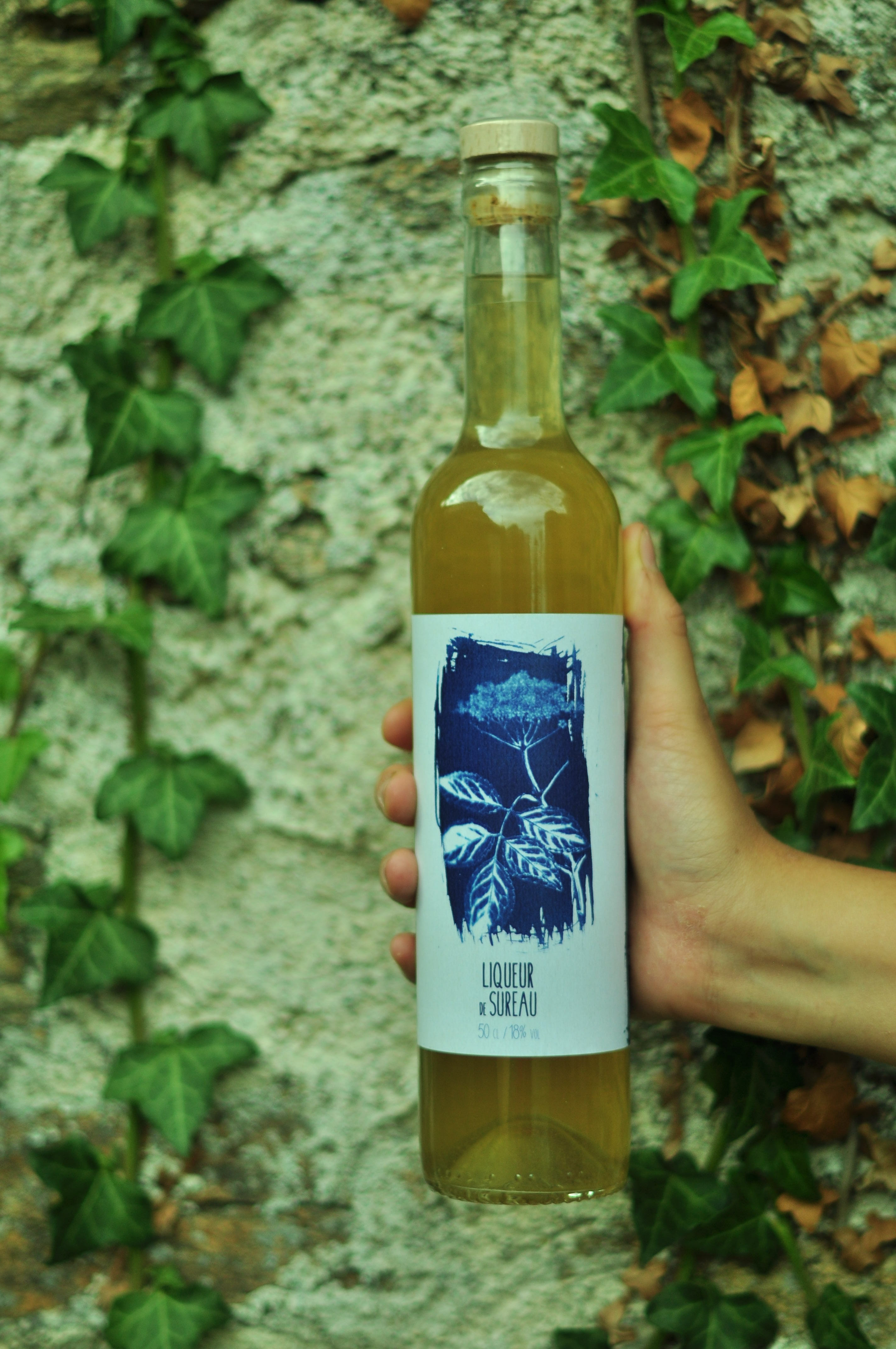 Liqueur de sureau 18&nbsp;% - 0,5cl