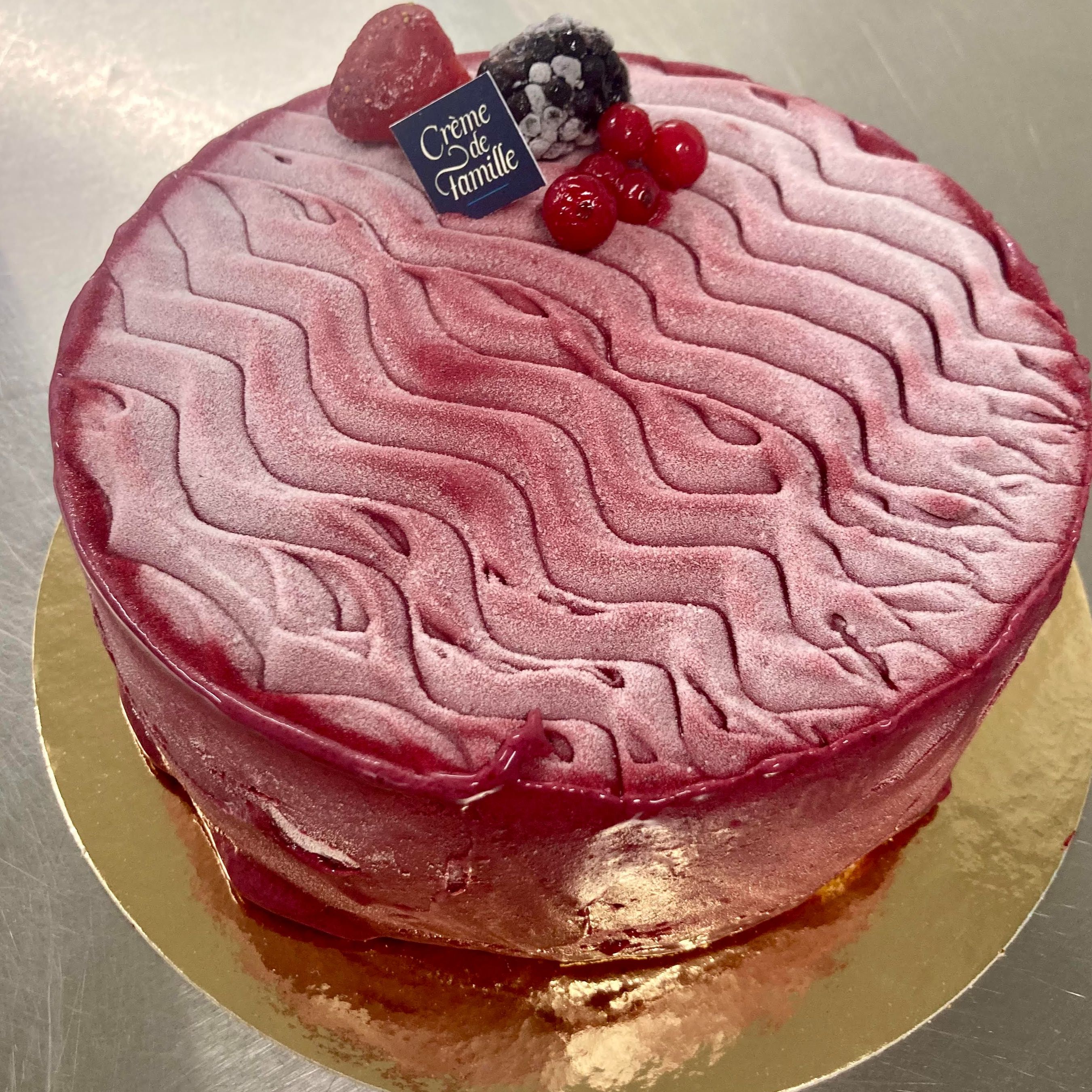 Desserts de l'été : Crème Glacée Cassis et Parfait glacé Vanille