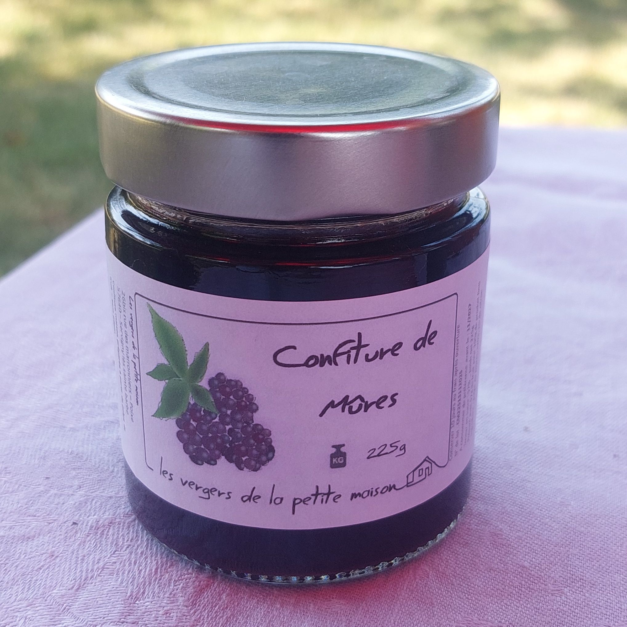 Confitures Mûres - 225g
