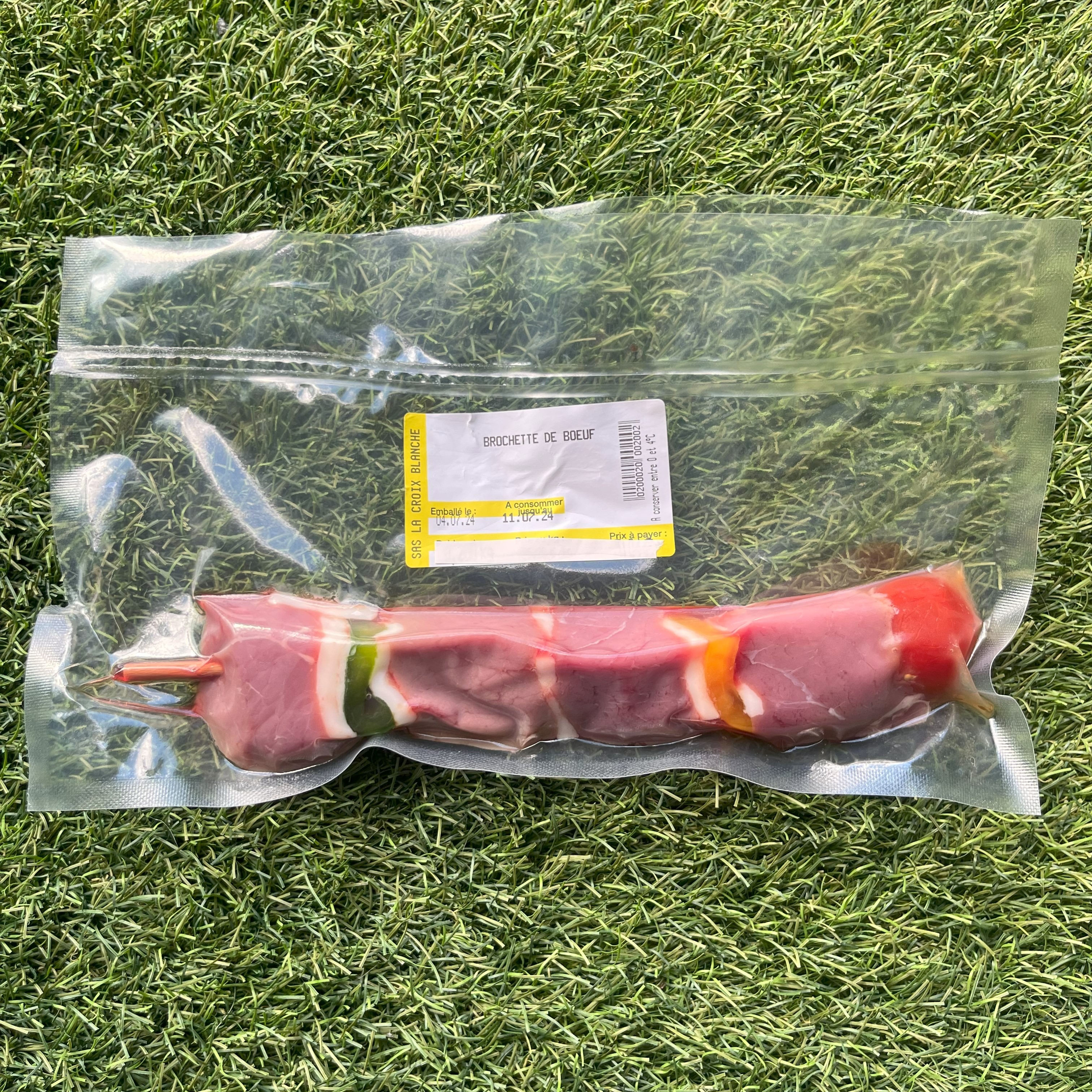 1 Brochette De Boeuf - 0,15kg