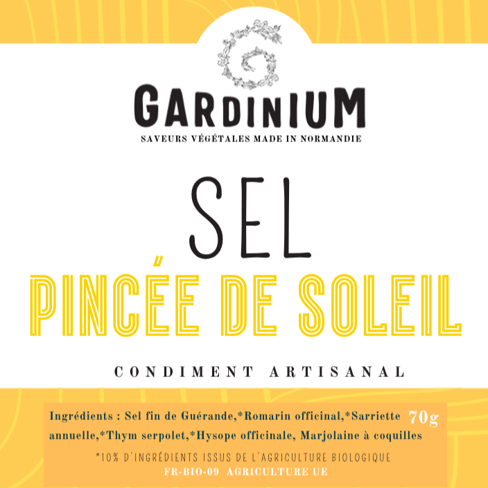 Sel Pincée de Soleil - 70g