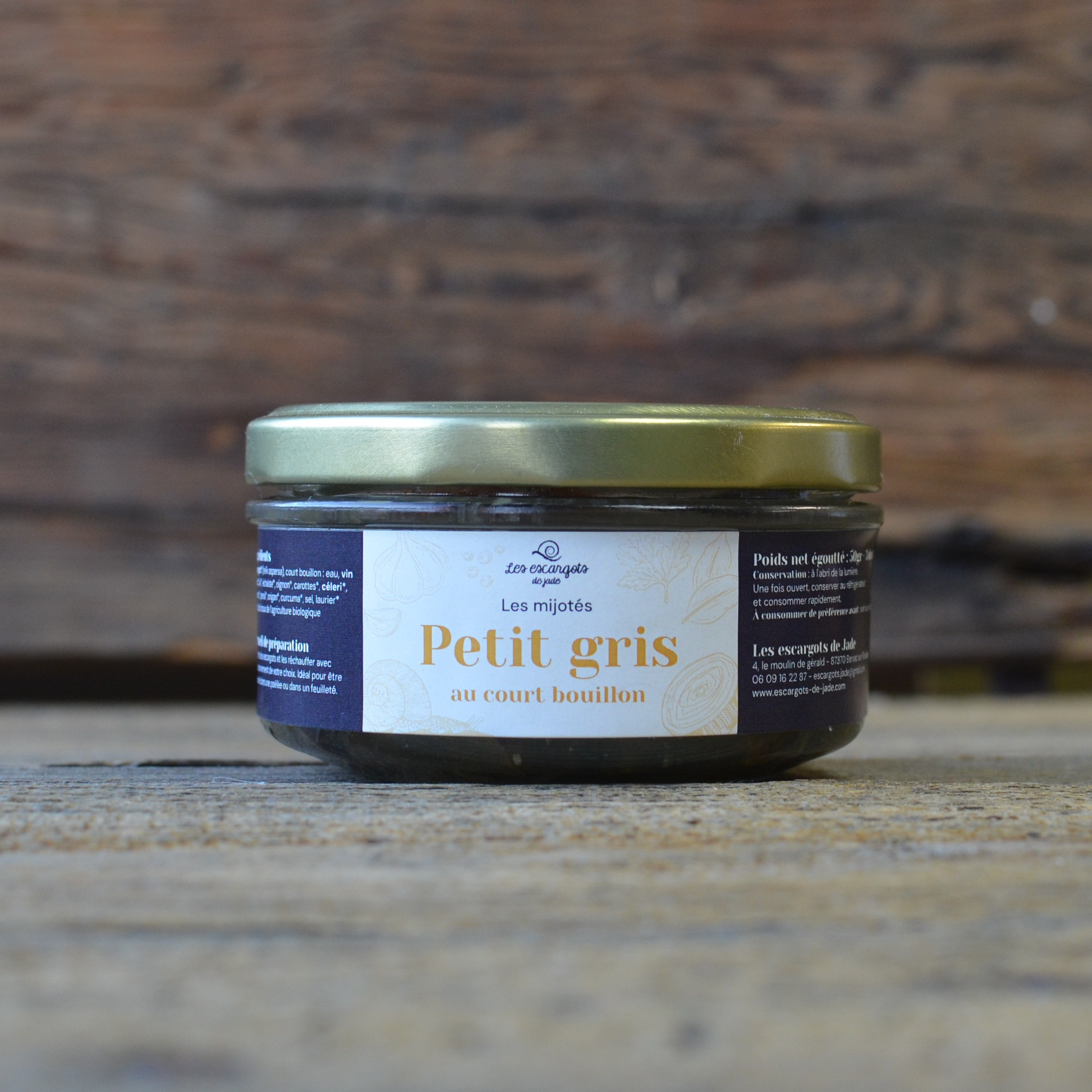 Escargots au court bouillon Petit Gris - 3 dz
