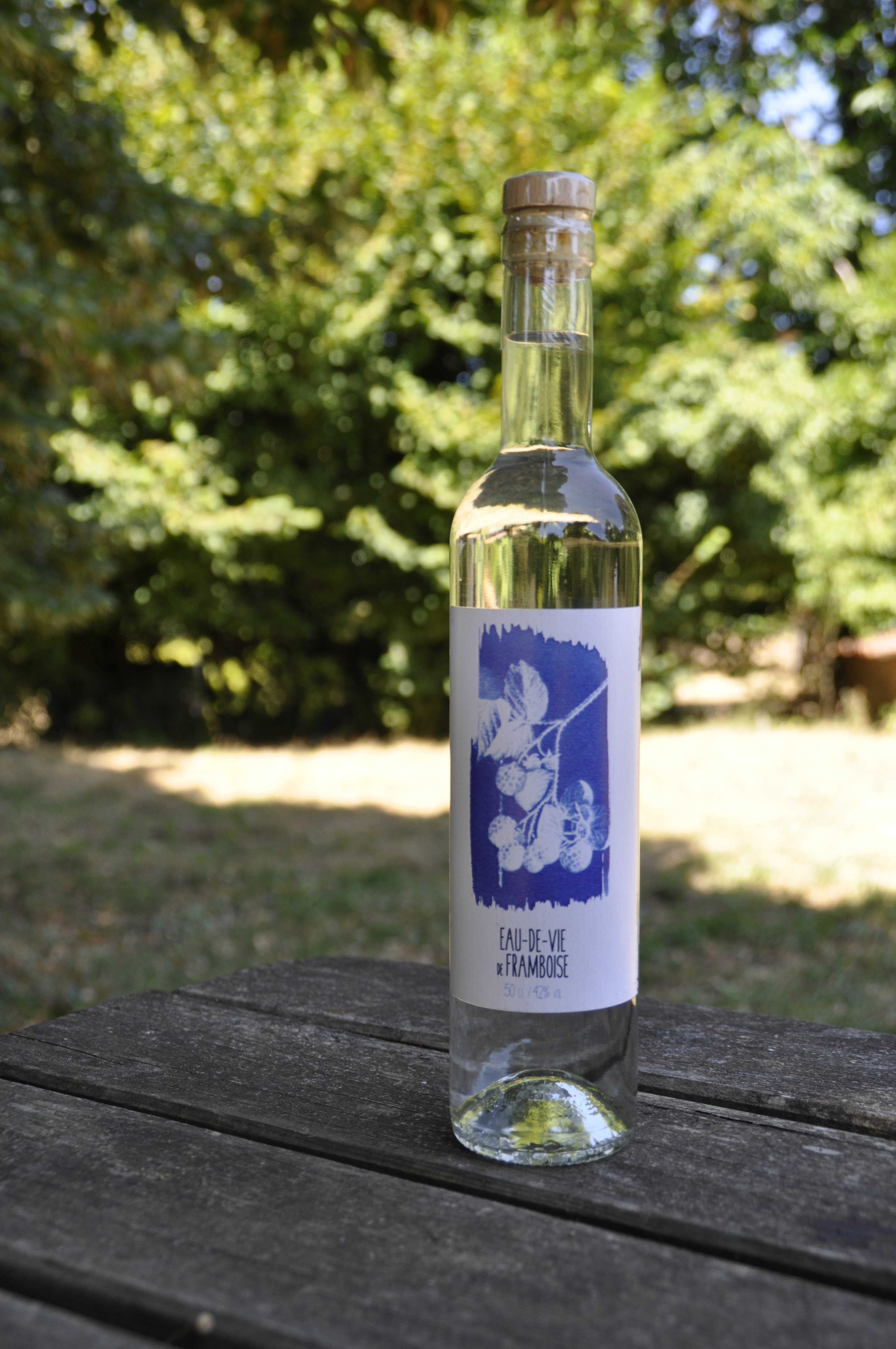Eau-de-vie de framboise 42&nbsp;% - 0,5cl