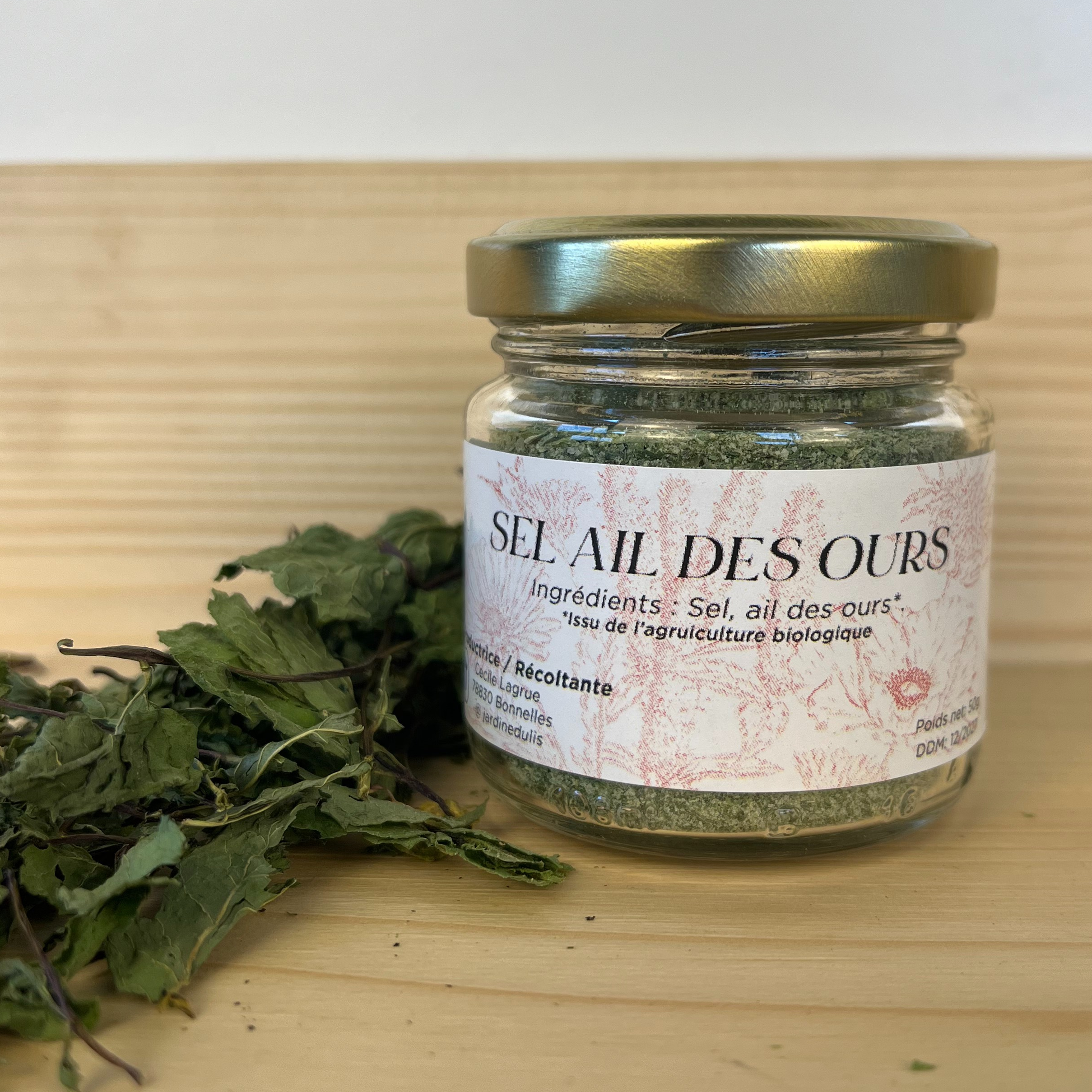 Sel aux herbes Ail des ours Bio - 50g