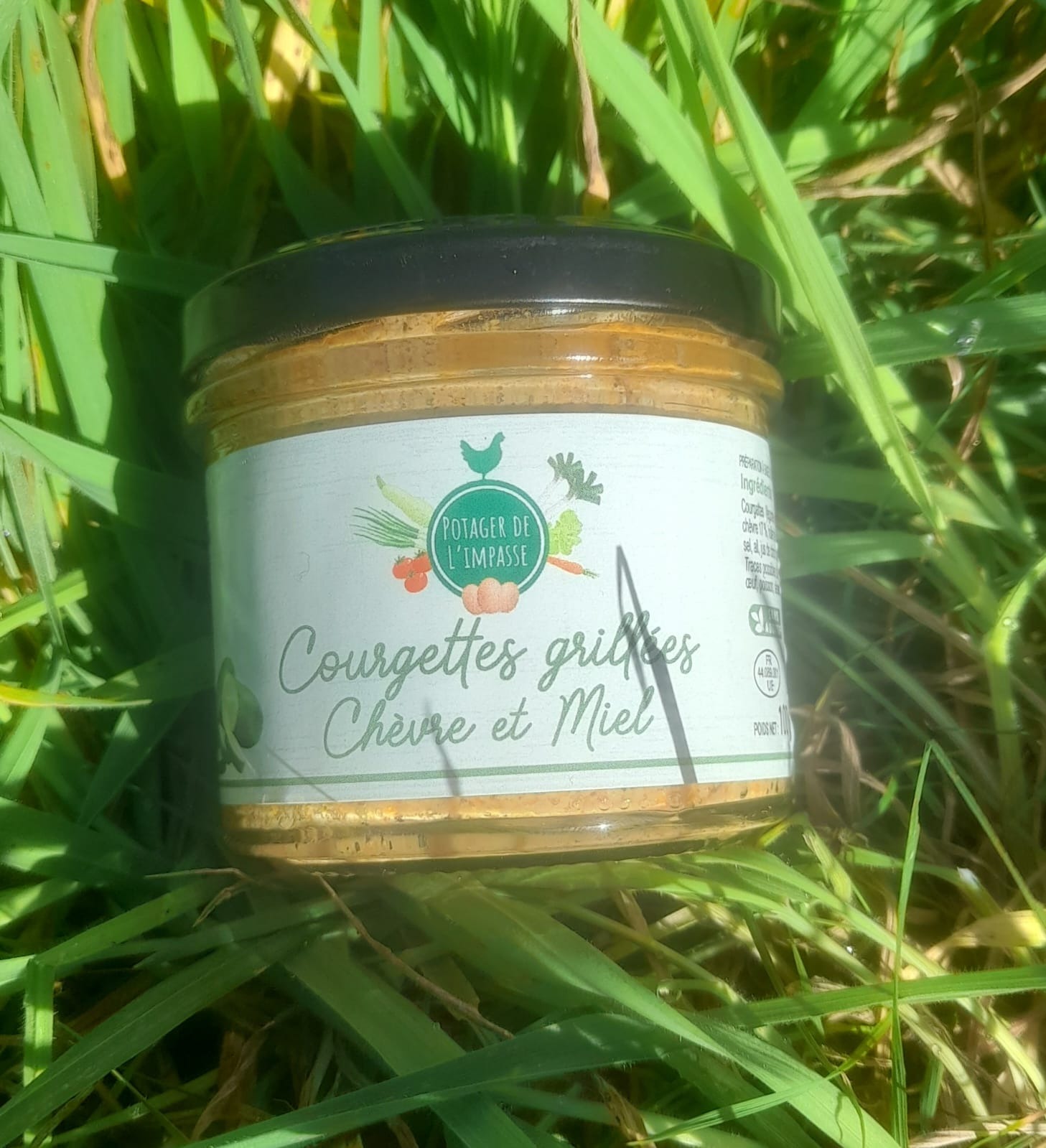 "Courgettes Grillées Chèvre et Miel" - 100g