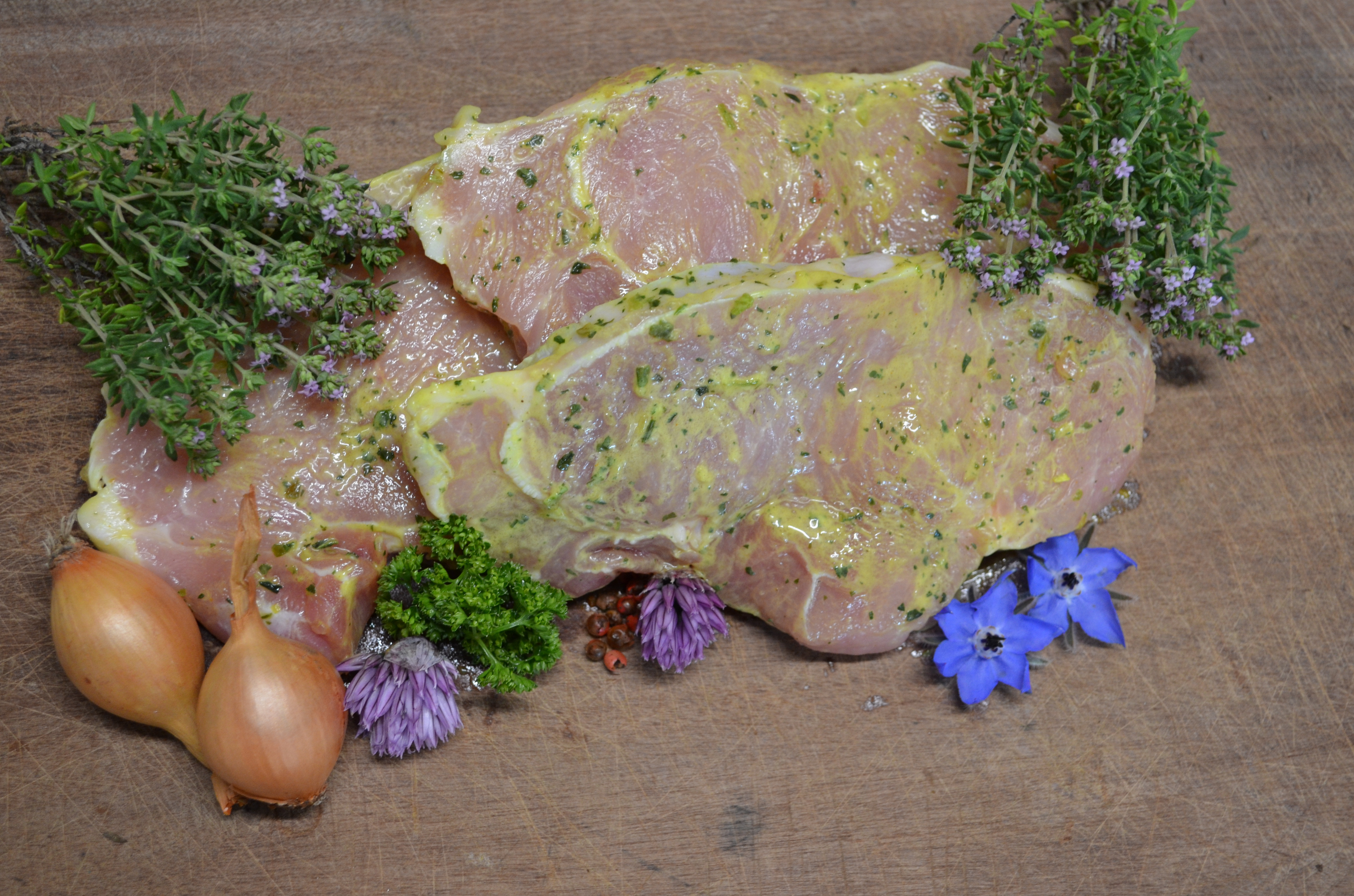 Médaillon de porc mariné Ail des Ours *2 - 0,3kg