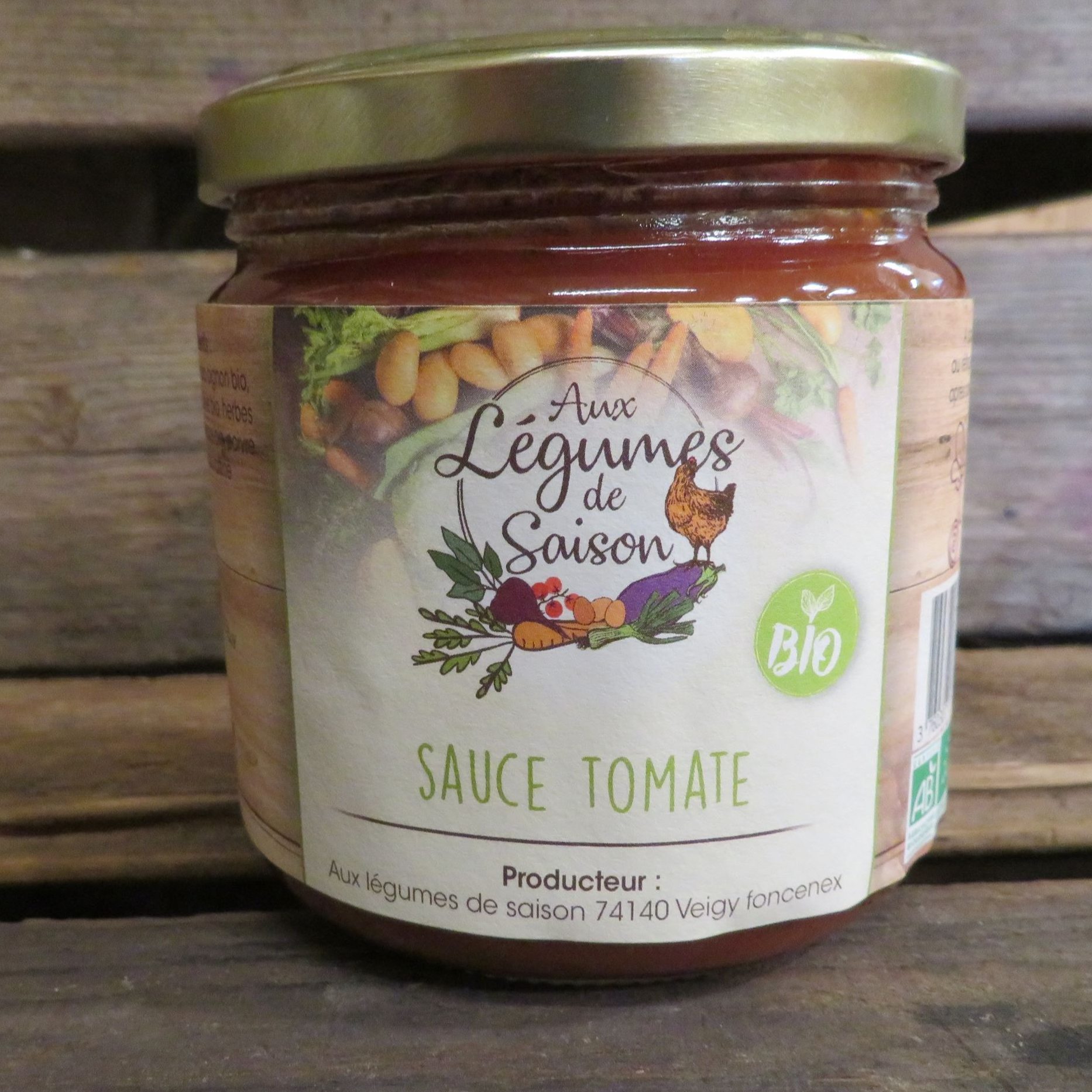 Sauce tomate Bio