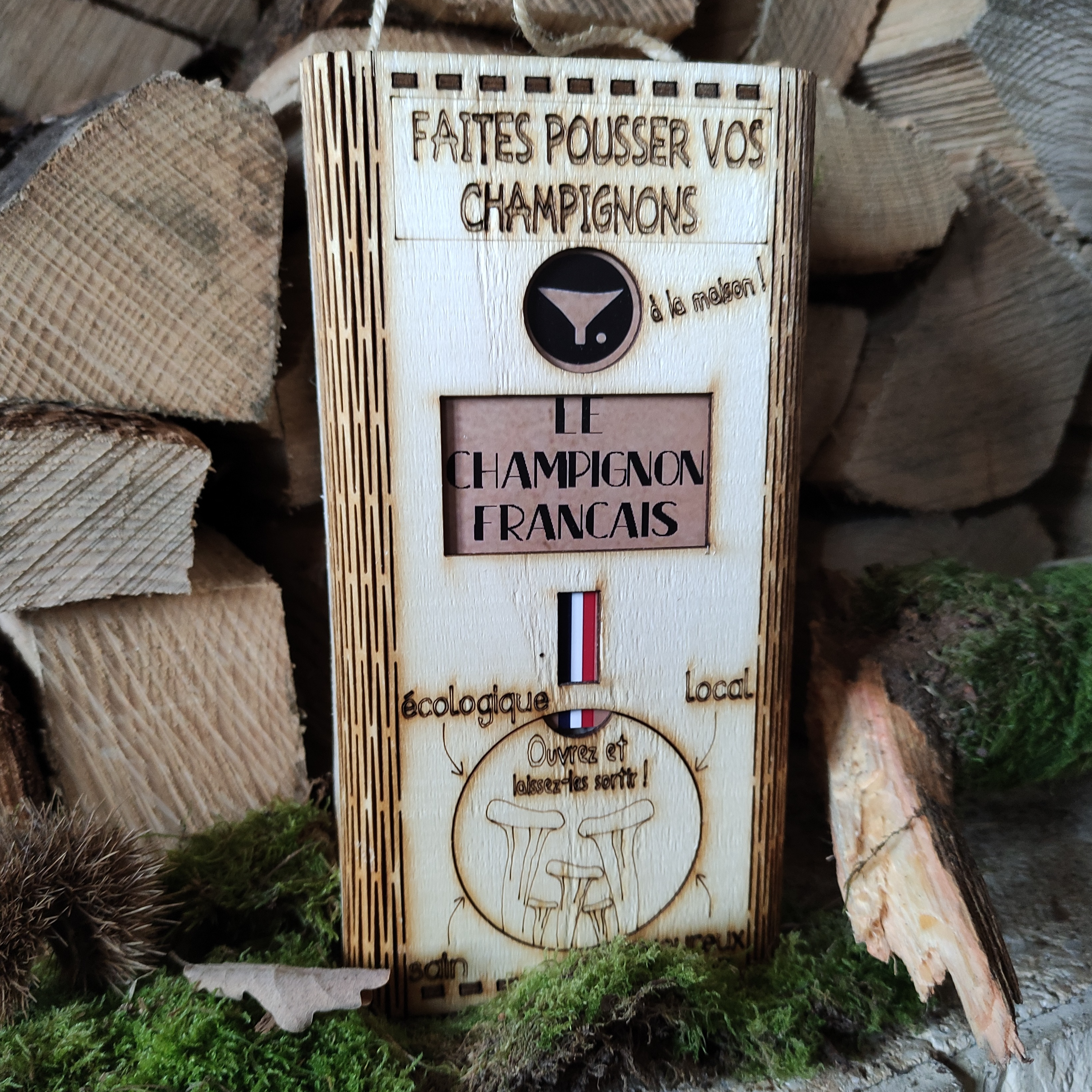 Lot 2 Kits Champignons Bois – Économie Circulaire