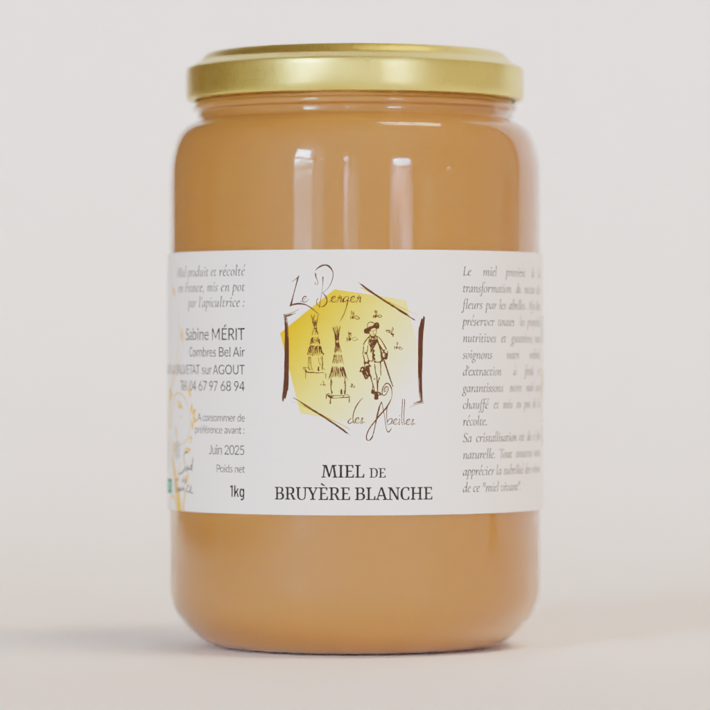 Miel de Bruyère Blanche