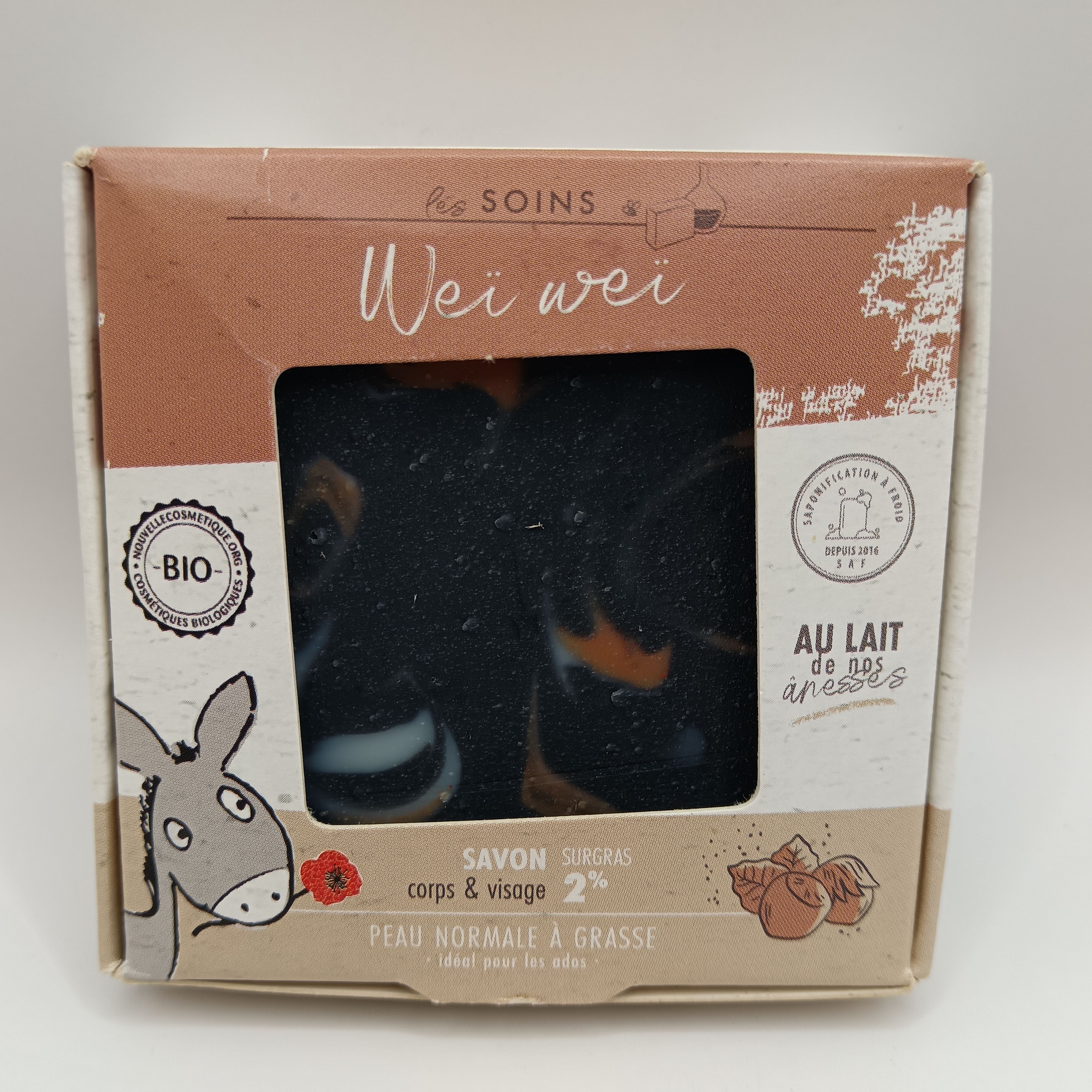 Savon surgras 2% Weï Weï - Peau normal à grasse