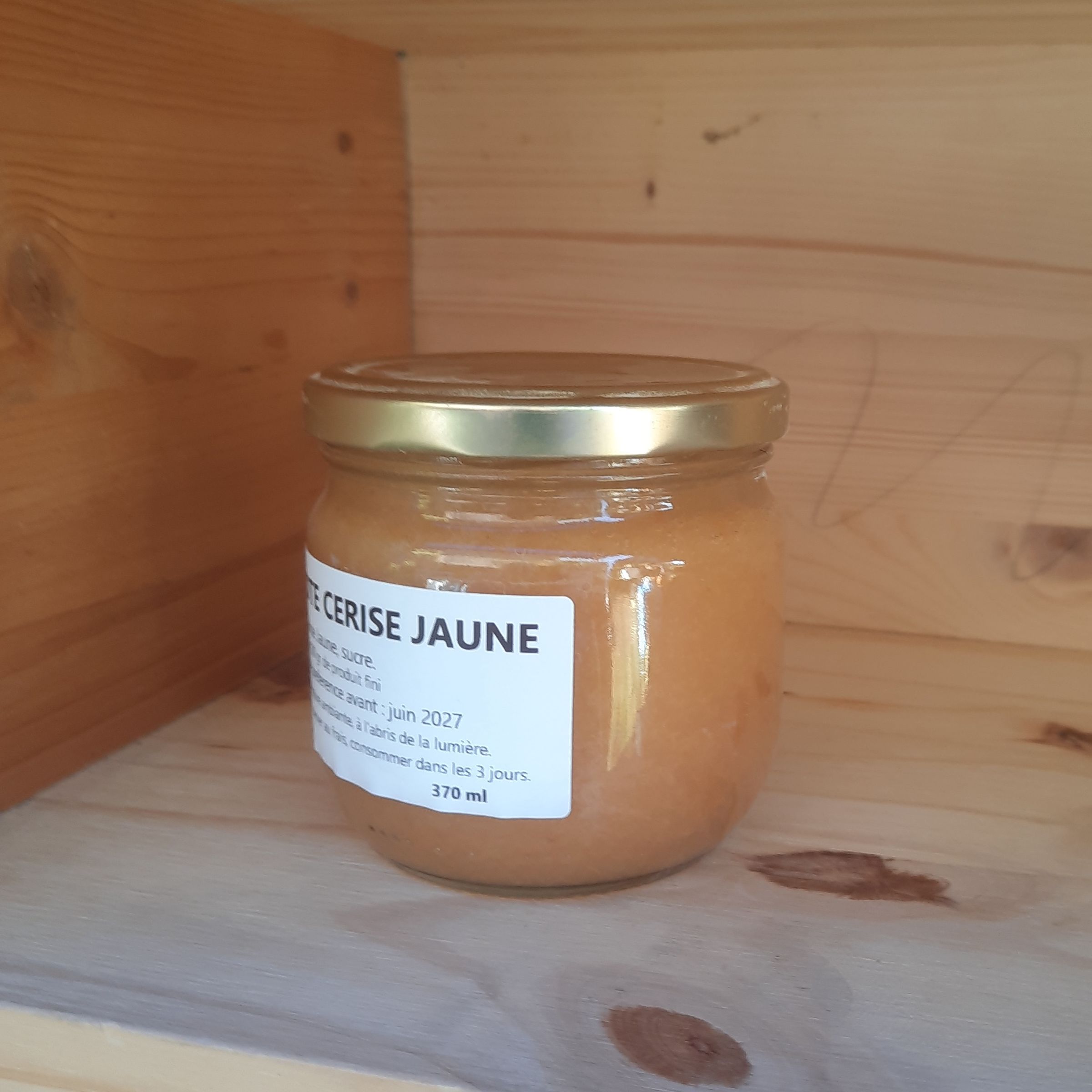 Compote de Cerise Jaune - 370ml