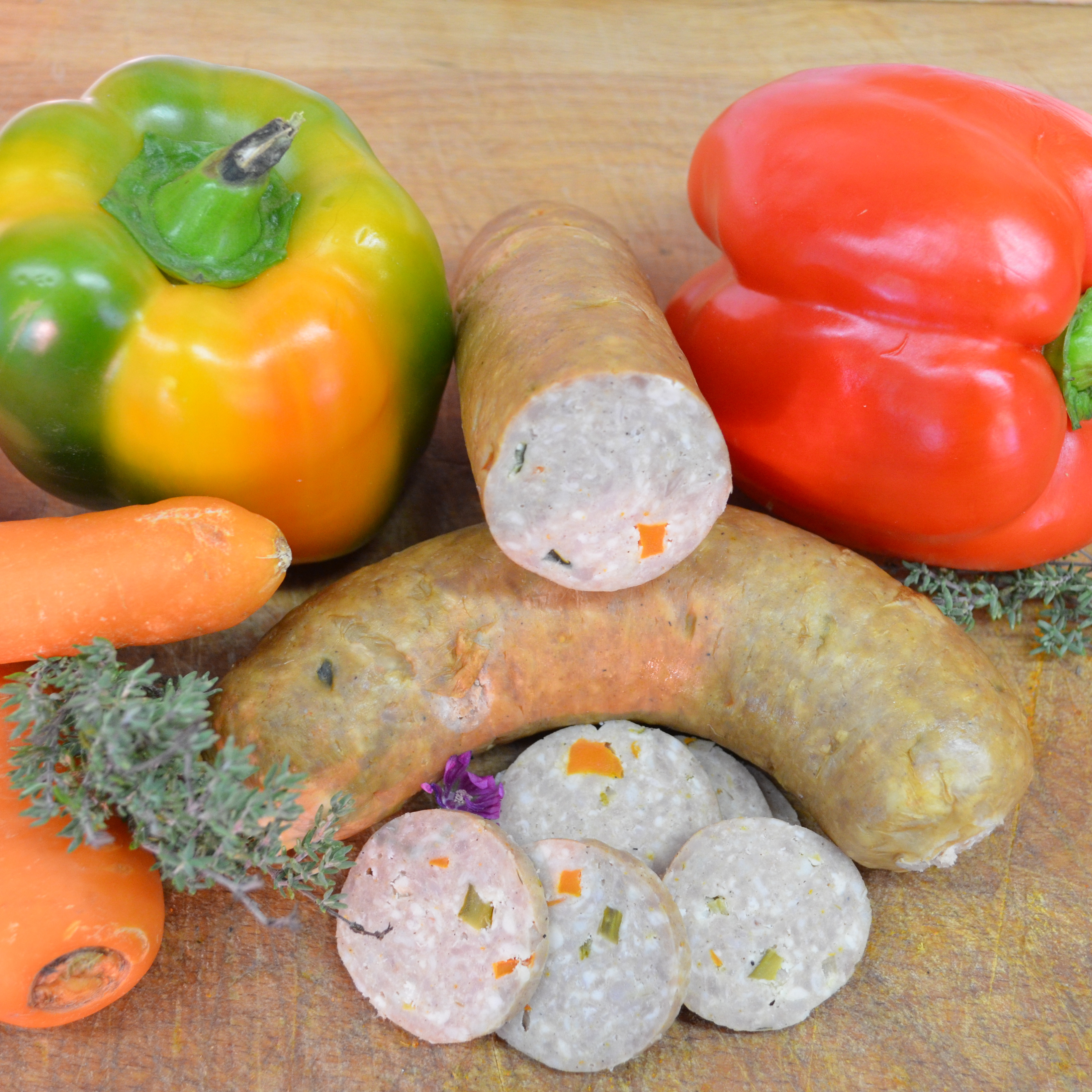 Saucisson aux petits légumes - 0,3kg