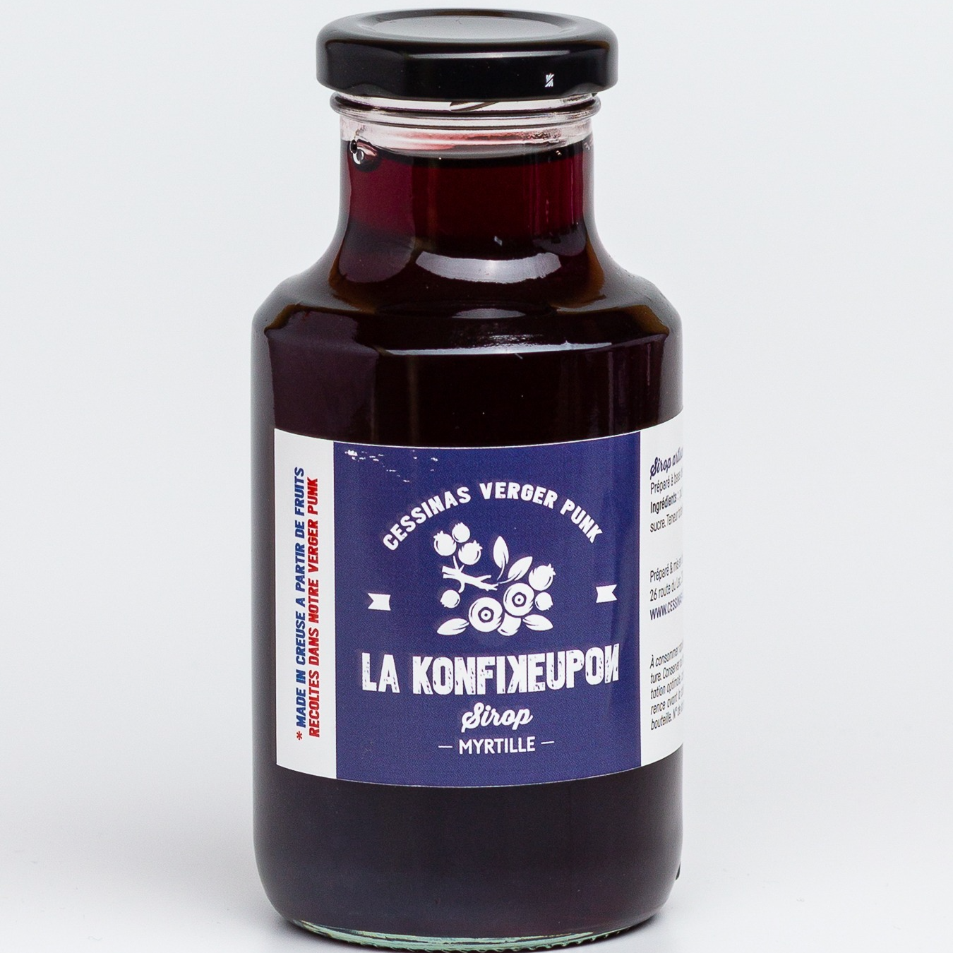 Sirop de MYRTILLES - 0,25l