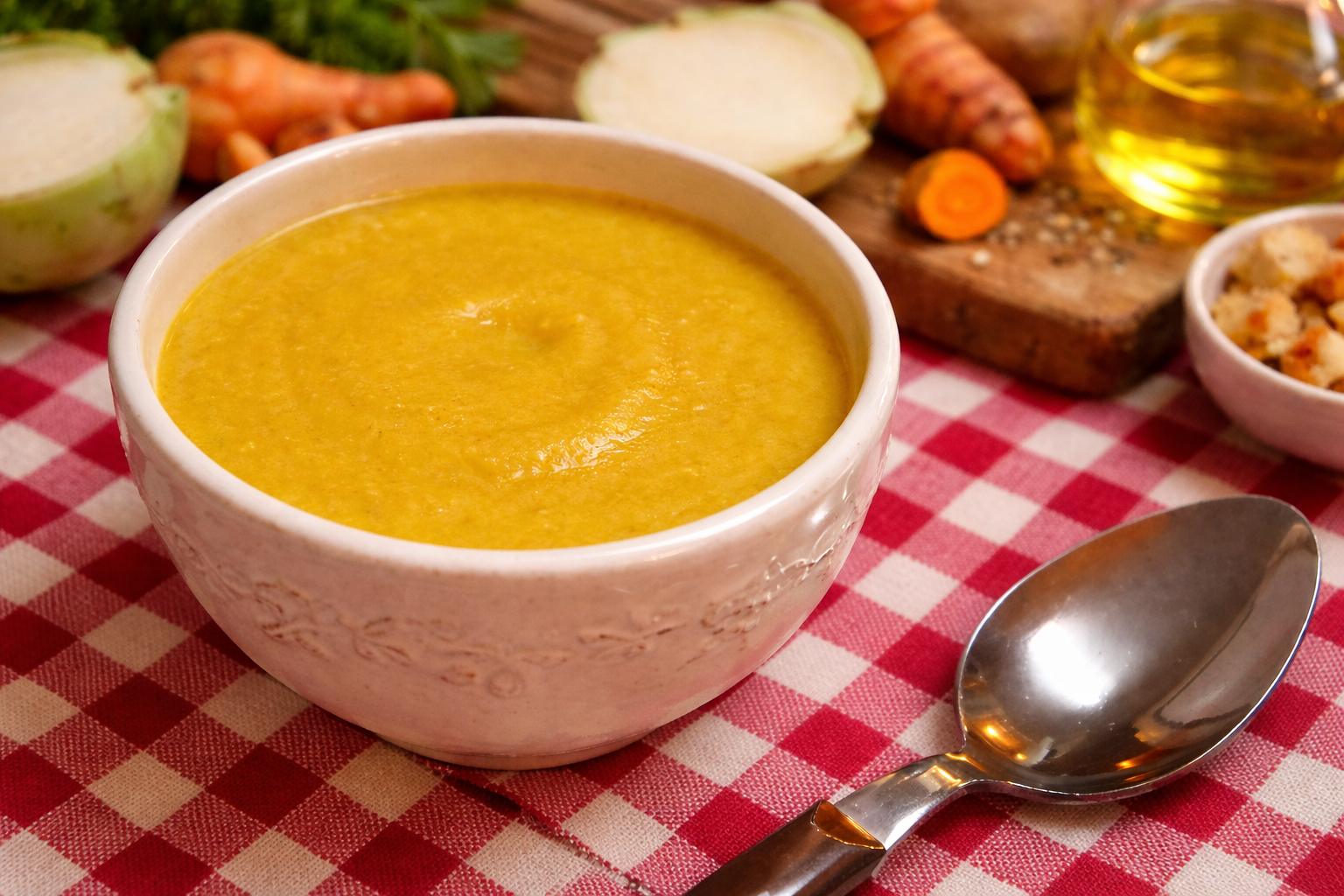 VELOUTE DE POTIMARRON AUX EPICES ET AU CIDRE - 350ml