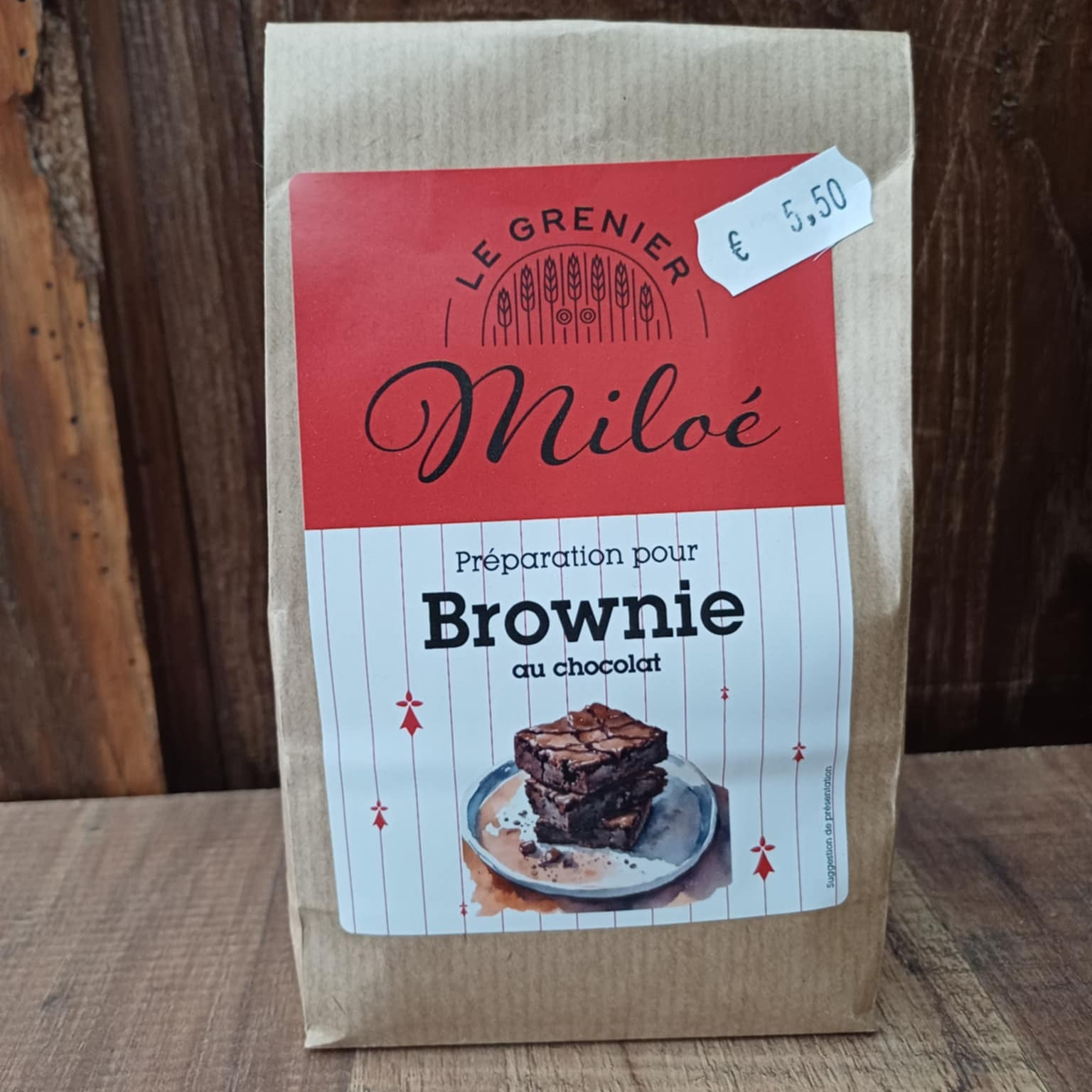 Préparation pour Brownie au chocolat 375g