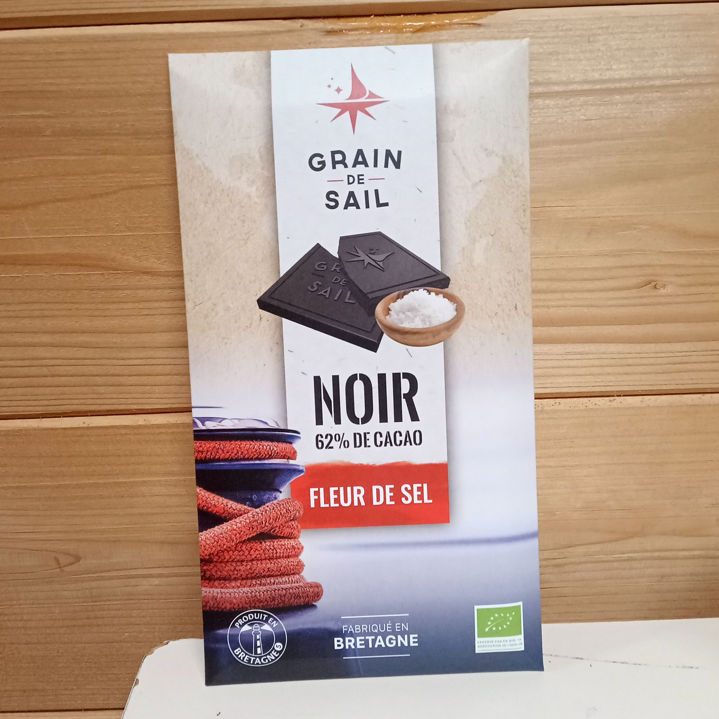 Chocolat Noir Fleur de Sel - 100g