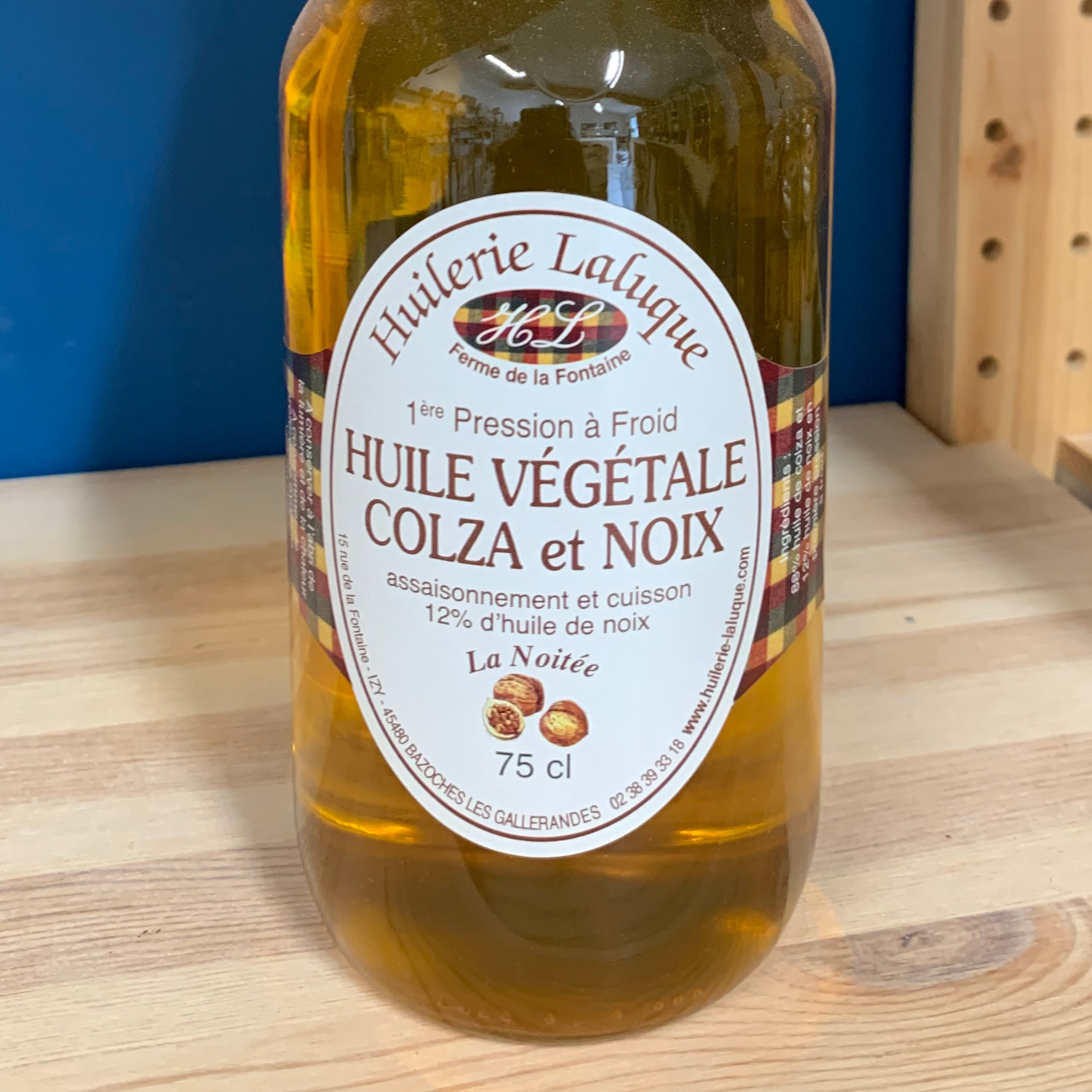 HUILE DE COLZA NOITEE 0,75CL