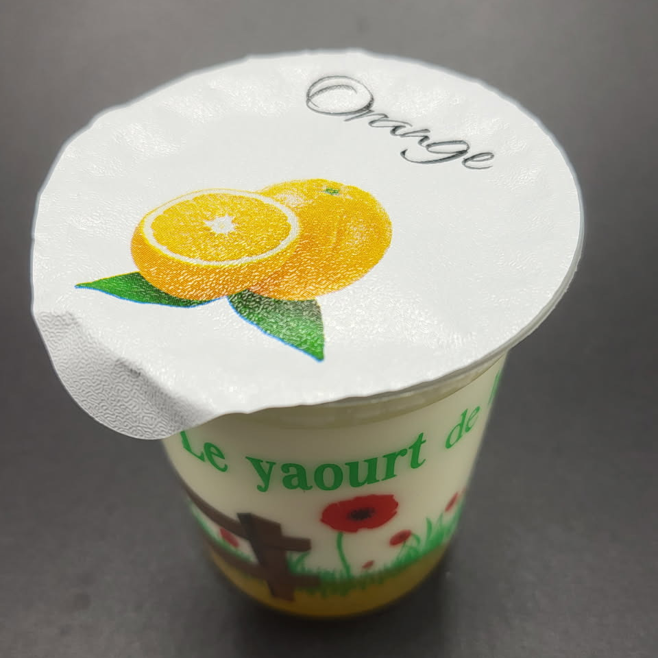 Yaourt à la confiture d'orange - 125g