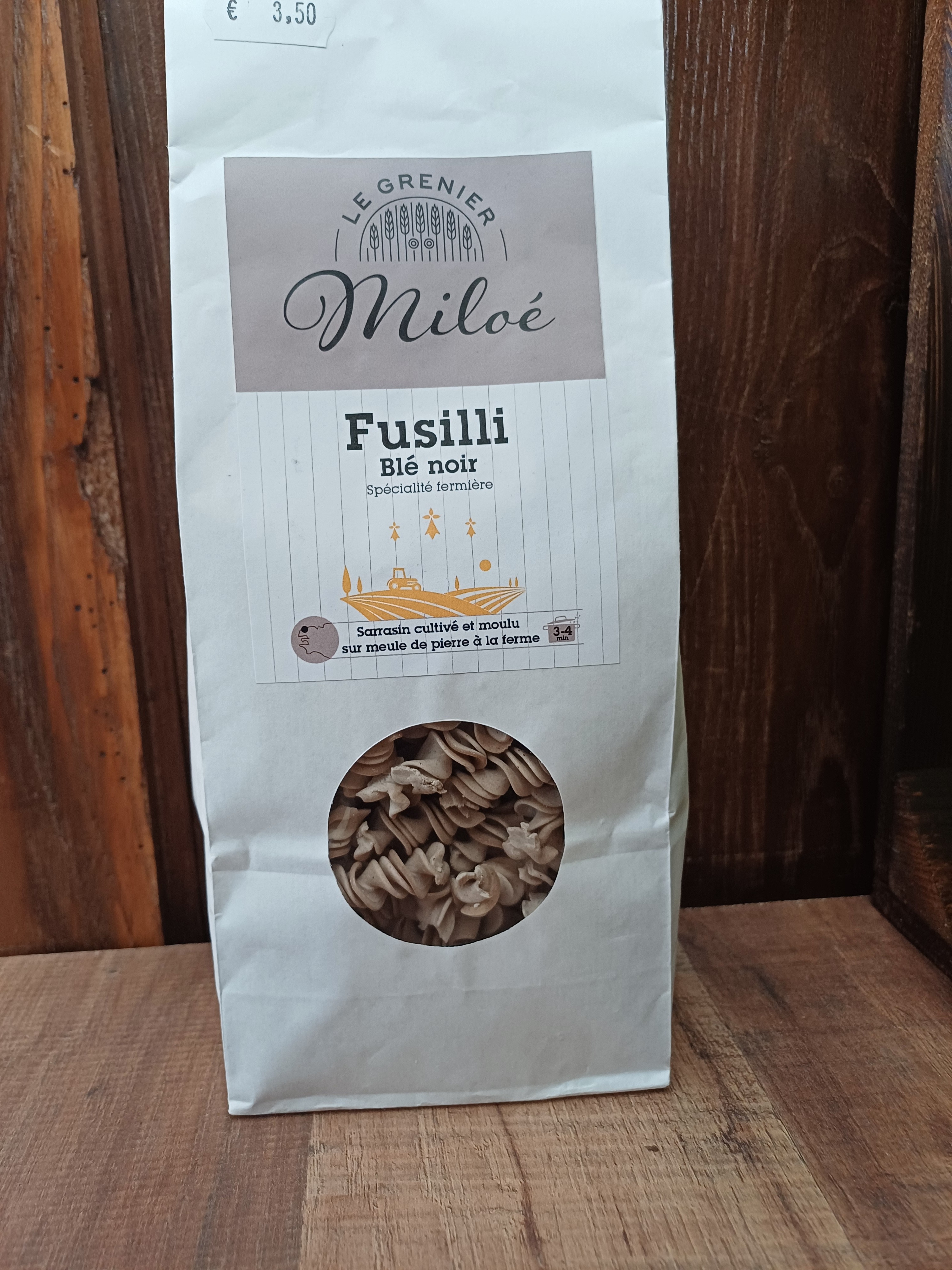 Fusilli au blé noir 250g