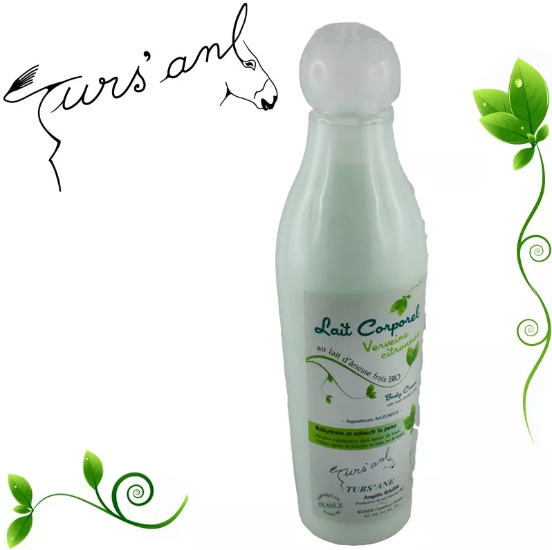 LAIT CORPOREL AU LAIT FRAIS D'ÂNESSE BIO VERVEINE CITRONNEE - 250ml