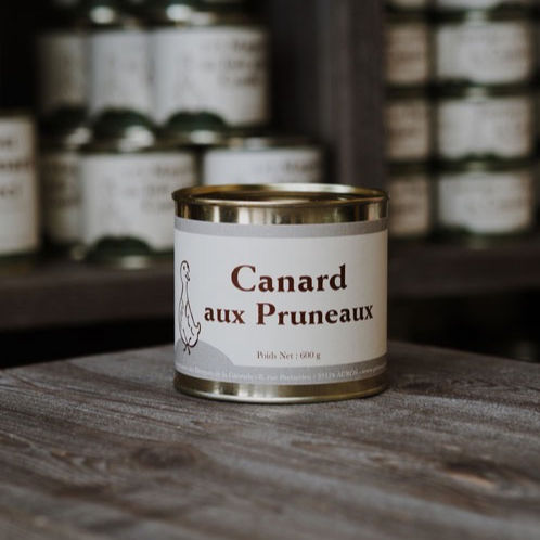 Canard gras aux pruneaux - 600g