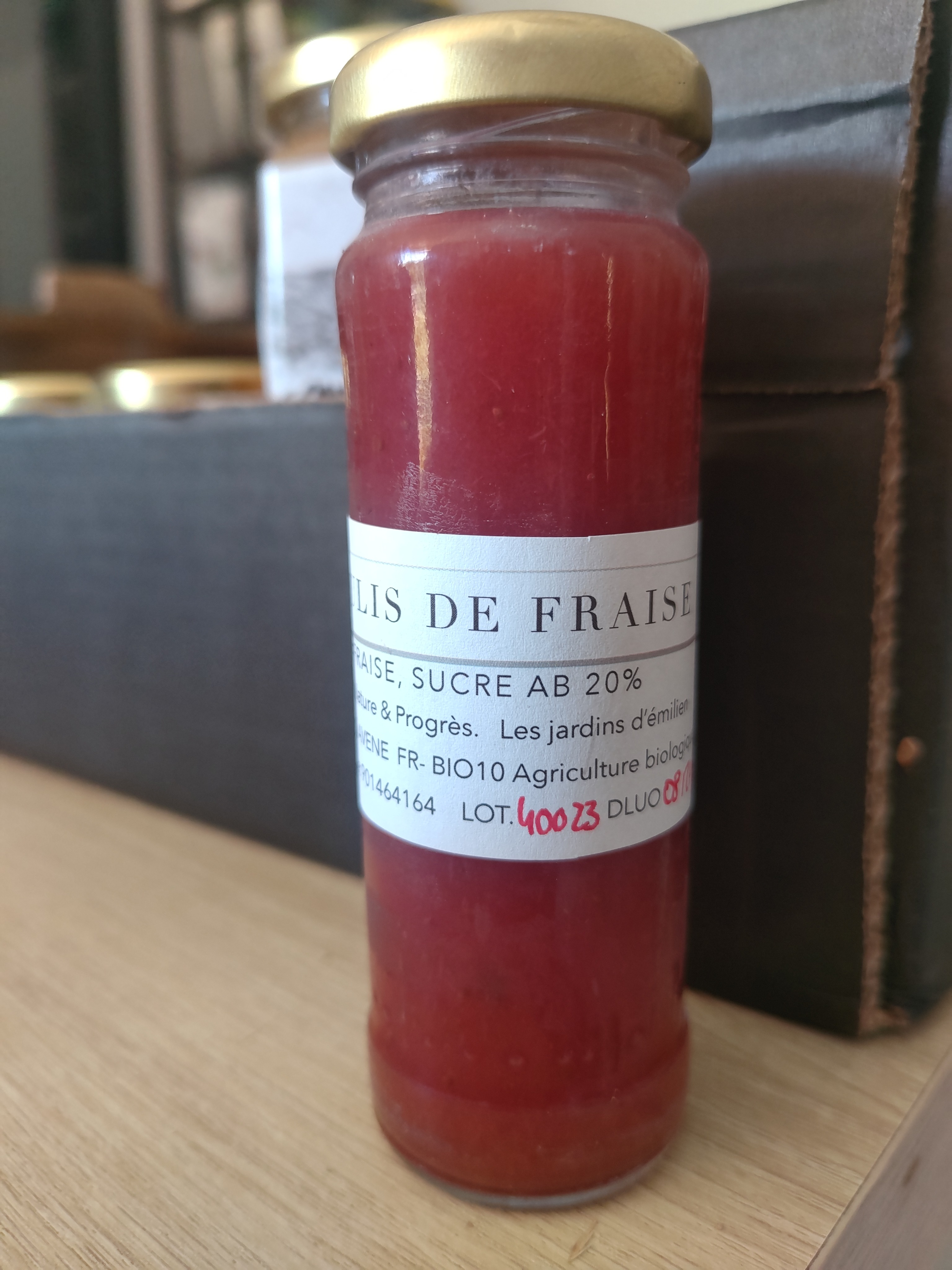 Coulis de fraise extra