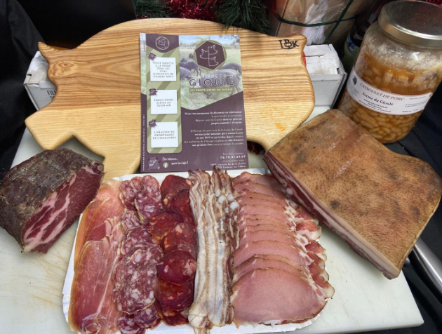 PLATEAU DE CHARCUTERIE DE PORC NOIR GASCON - 350g