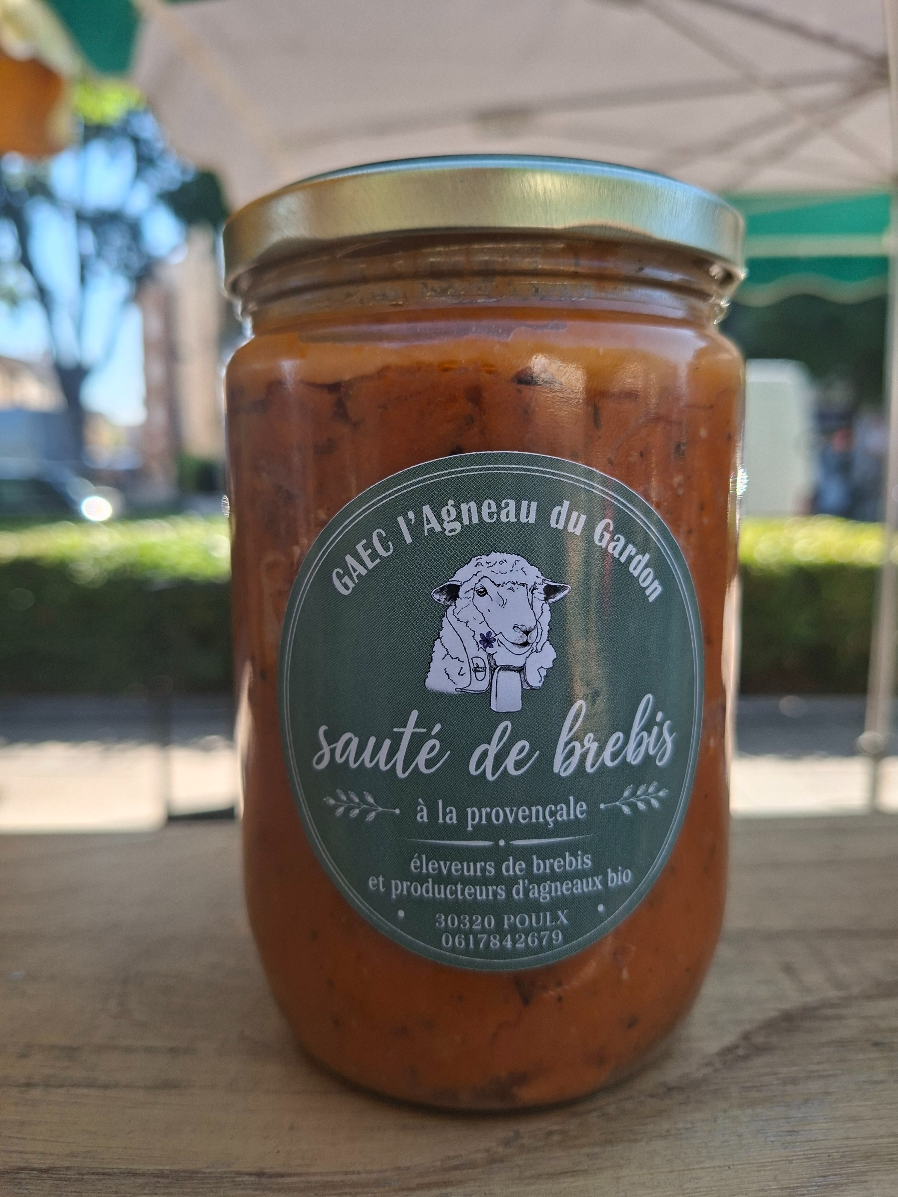 Sauté de brebis à la provençale