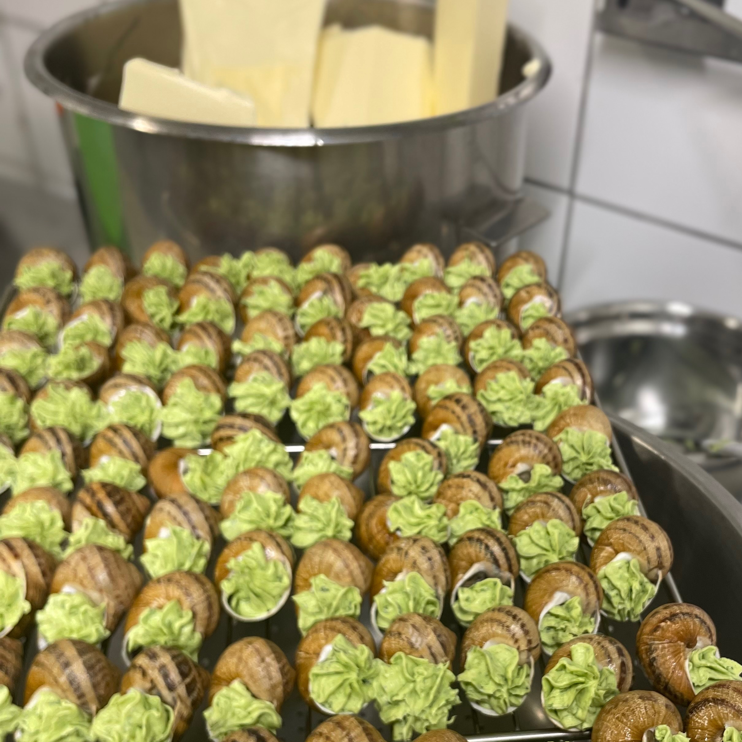 60 Escargots en coquille à la bourguignonne