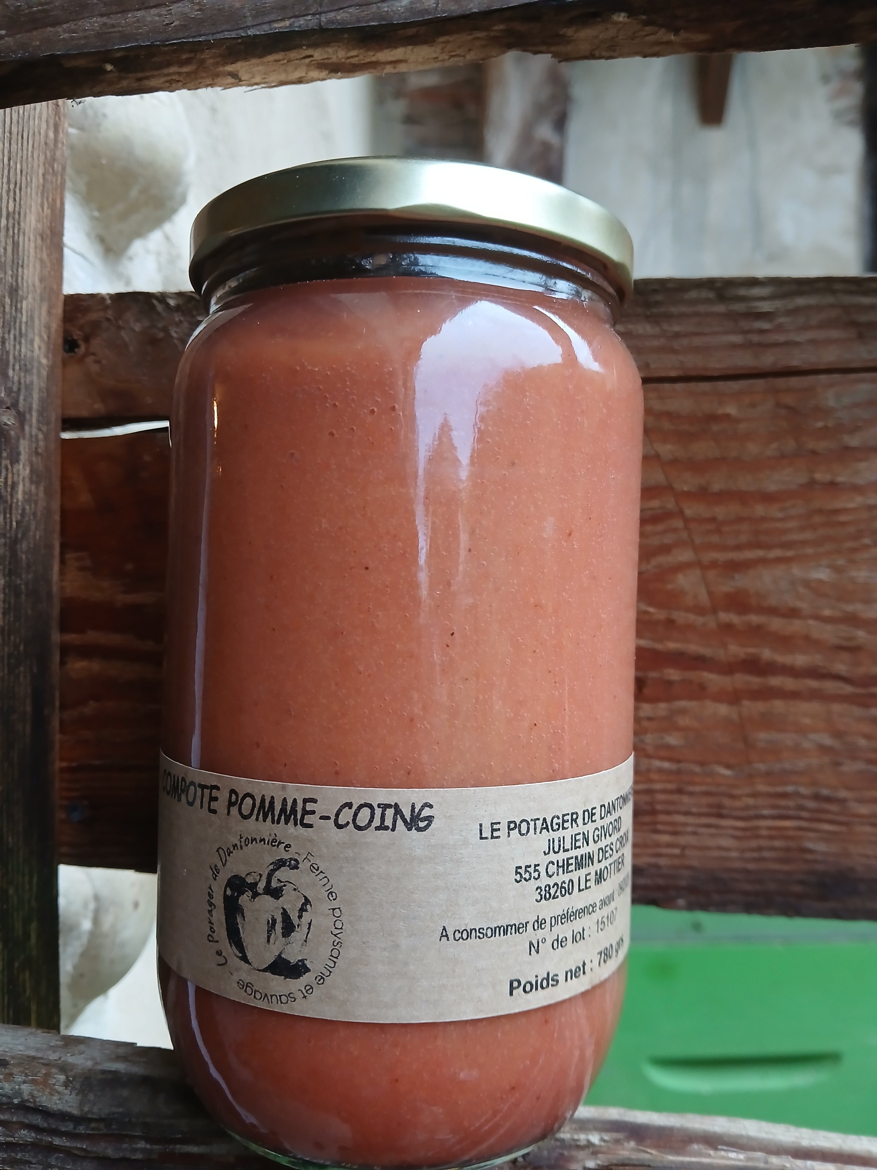 Compote Pomme-Coing - 0,78kg