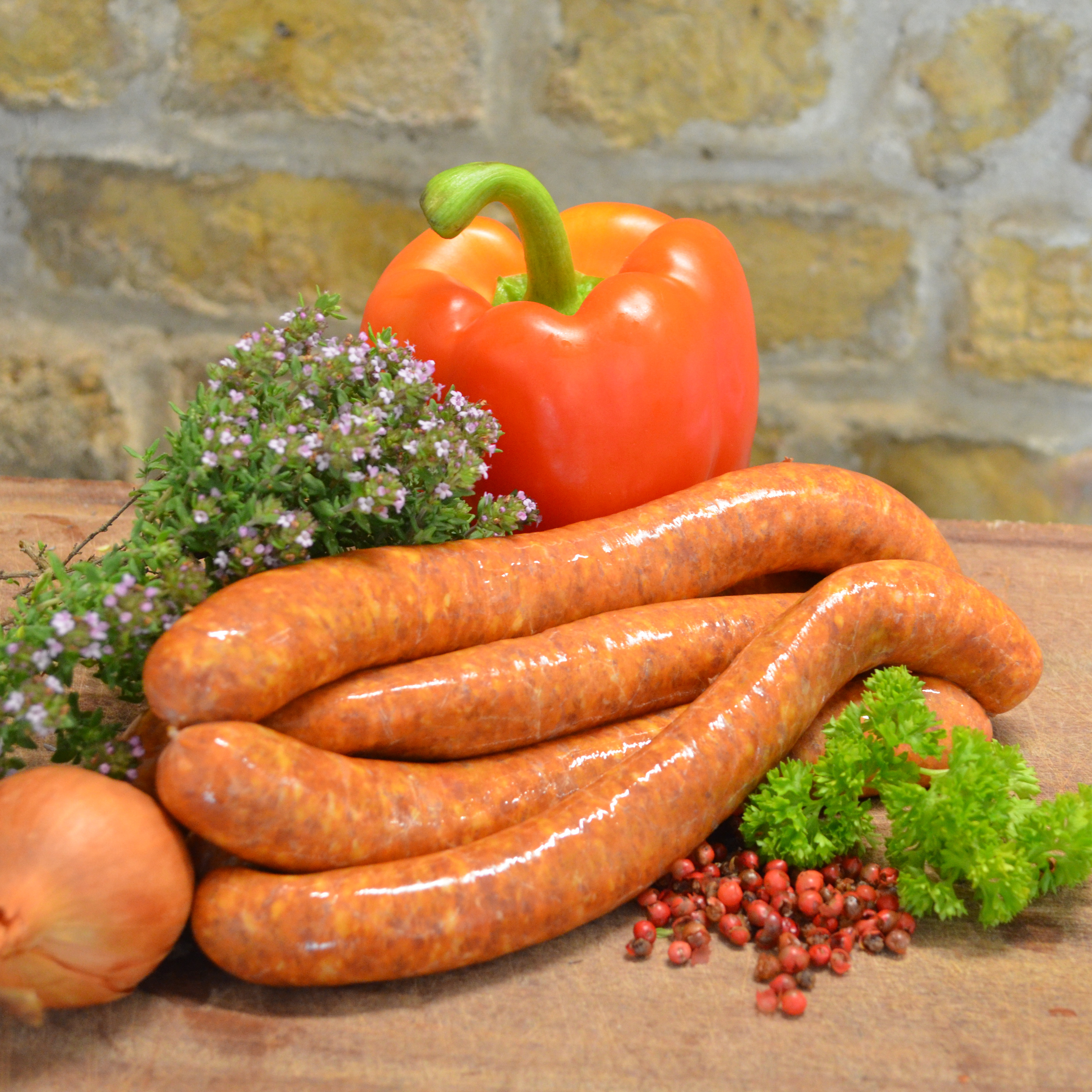 Saucisse pimentée façon merguez *4 - 0,3kg