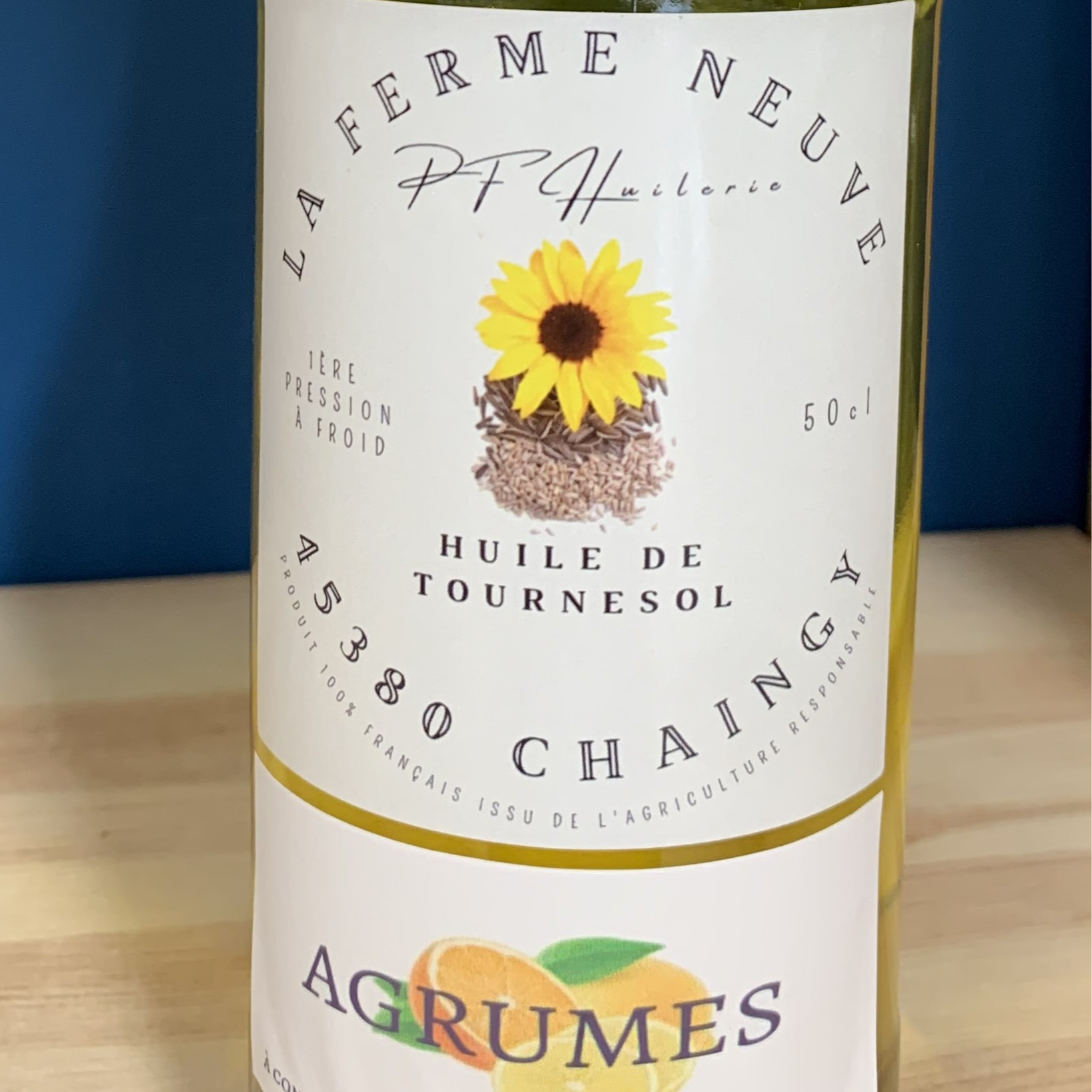 HUILE TOURNESOL AGRUMES 500ml