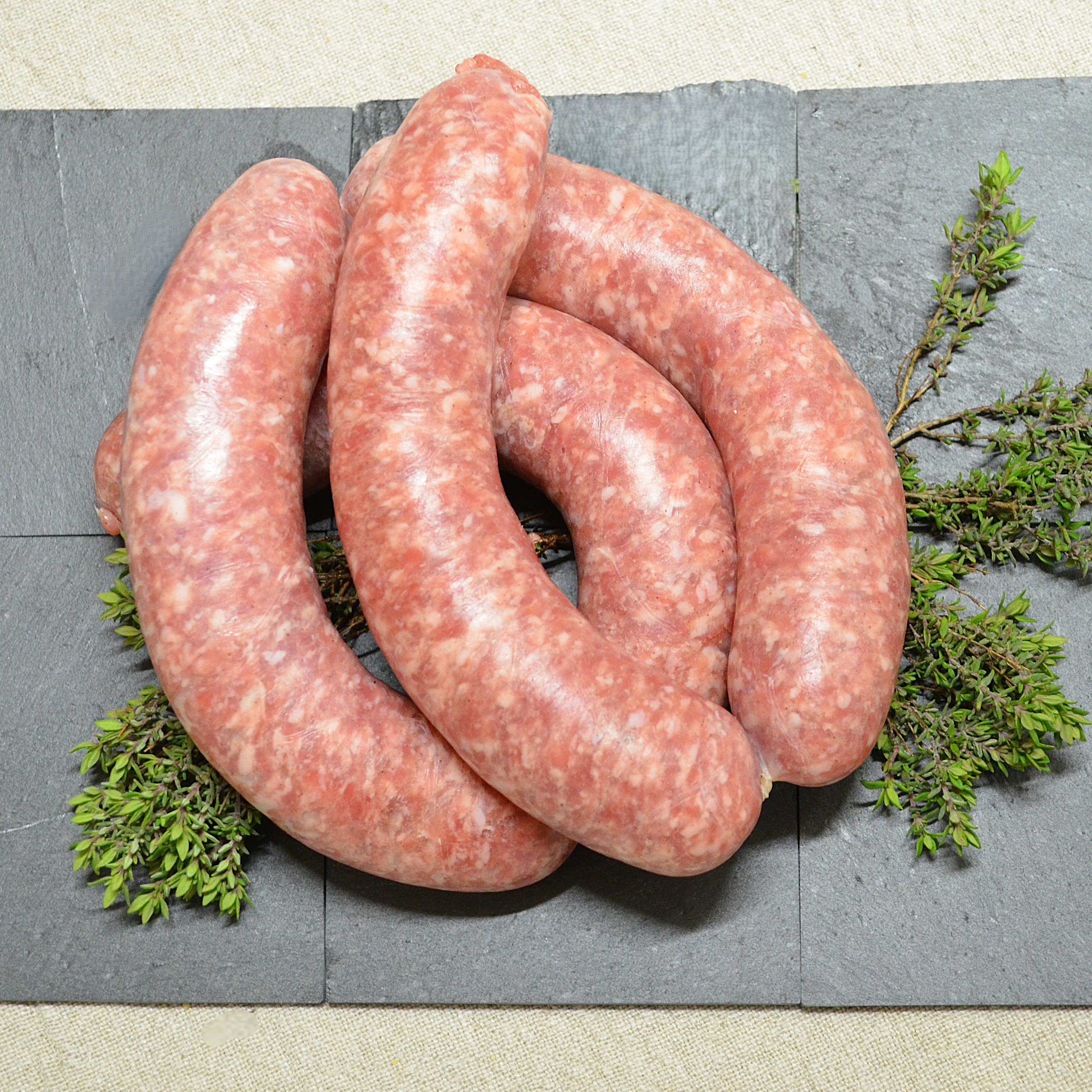 Saucisse nature grosse *2 - 0,26kg