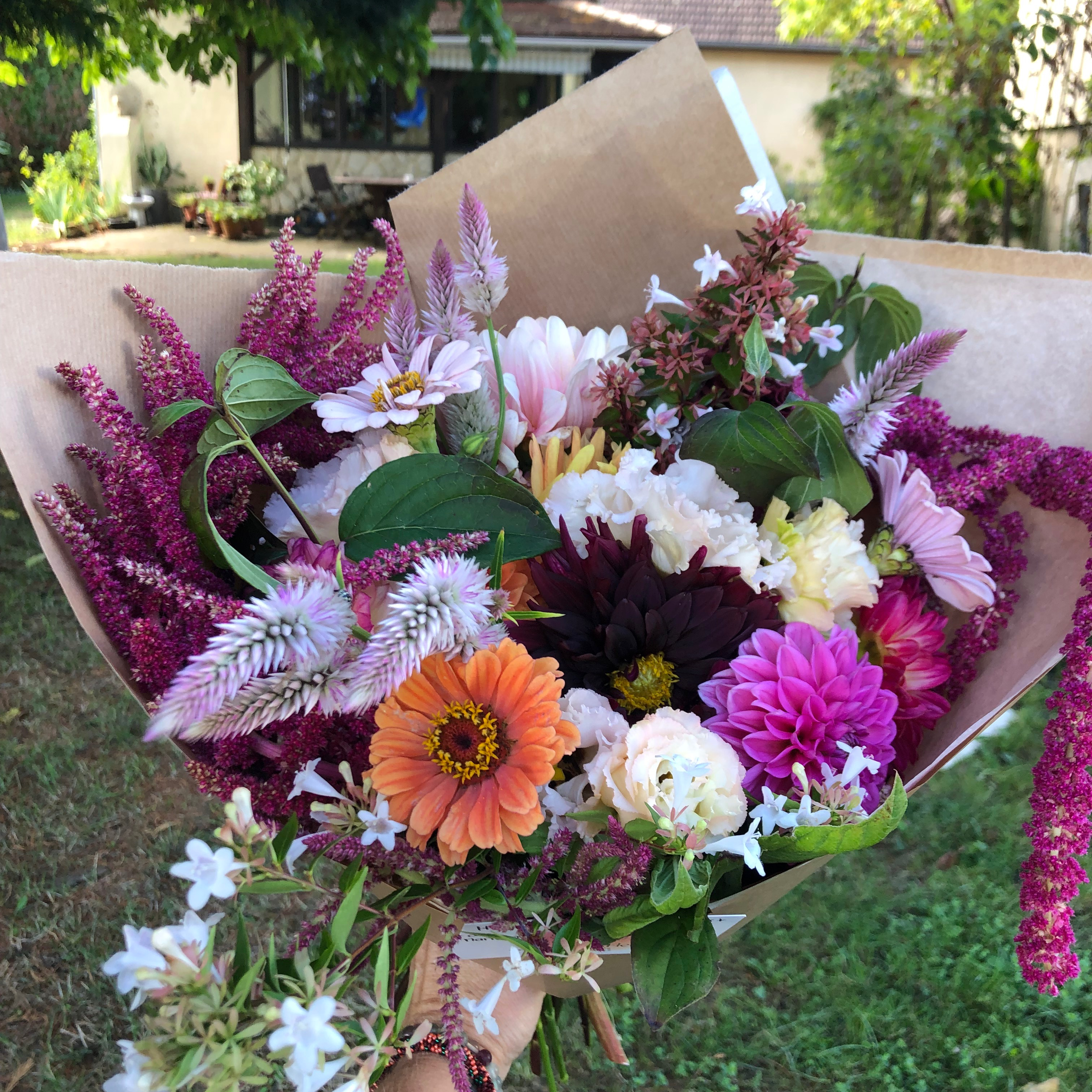 Bouquet de fleurs de saison