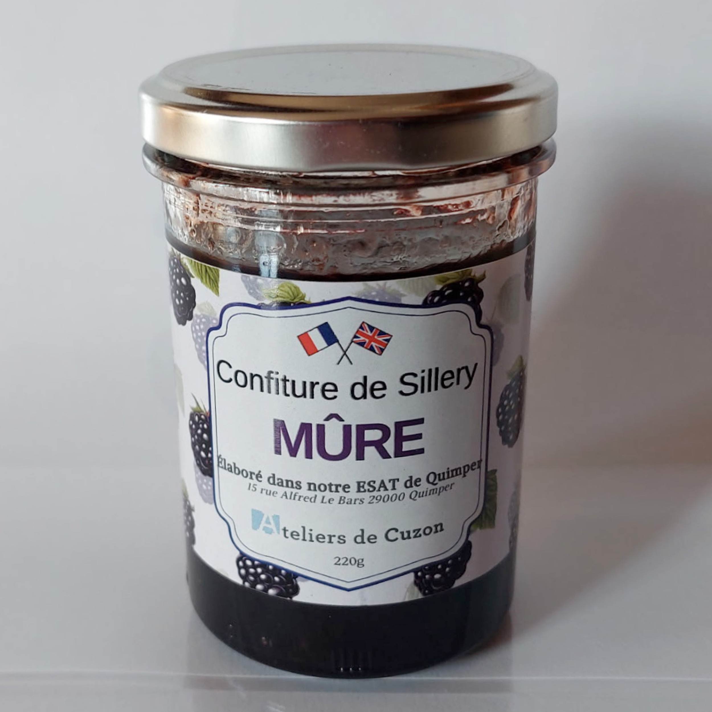 Confiture mure - 220g