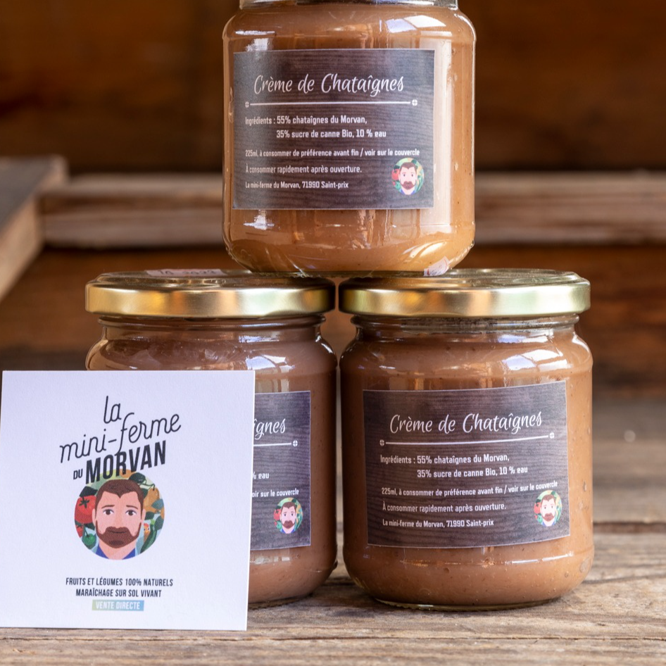 Crème de châtaigne de la mini-ferme