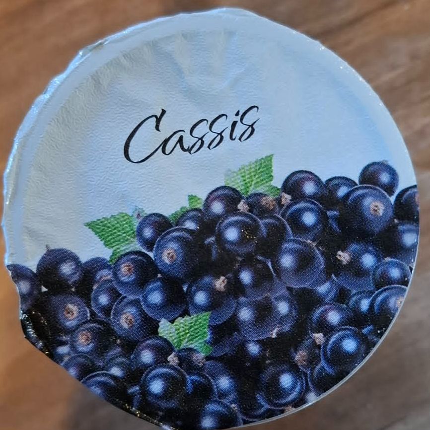 Yaourt CASSIS 125g - (L'ESPRIT NORMAND)- revente - 125g