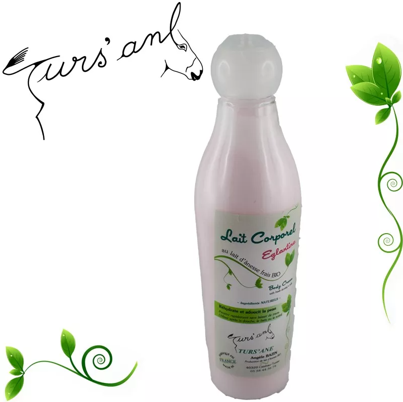 LAIT CORPOREL AU LAIT FRAIS D'ÂNESSE BIO EGLANTINE - 250ml