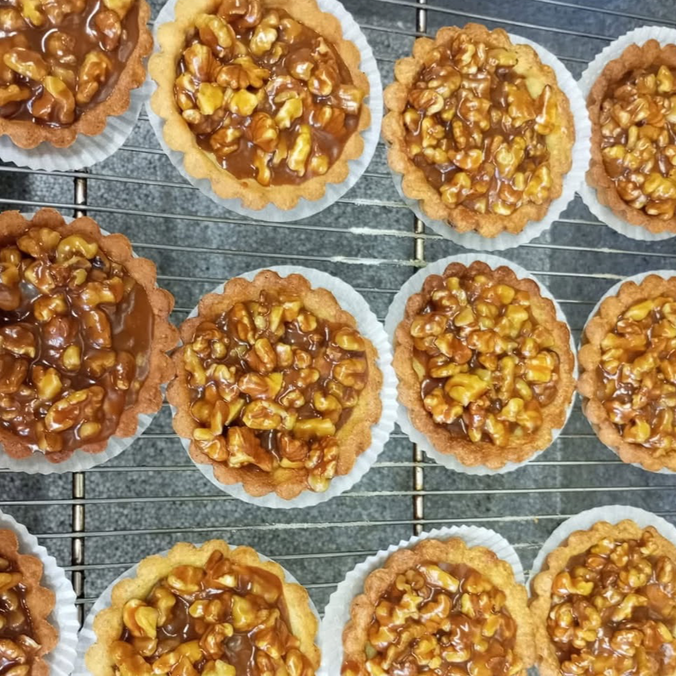 Tartelette individuelle noix caramel