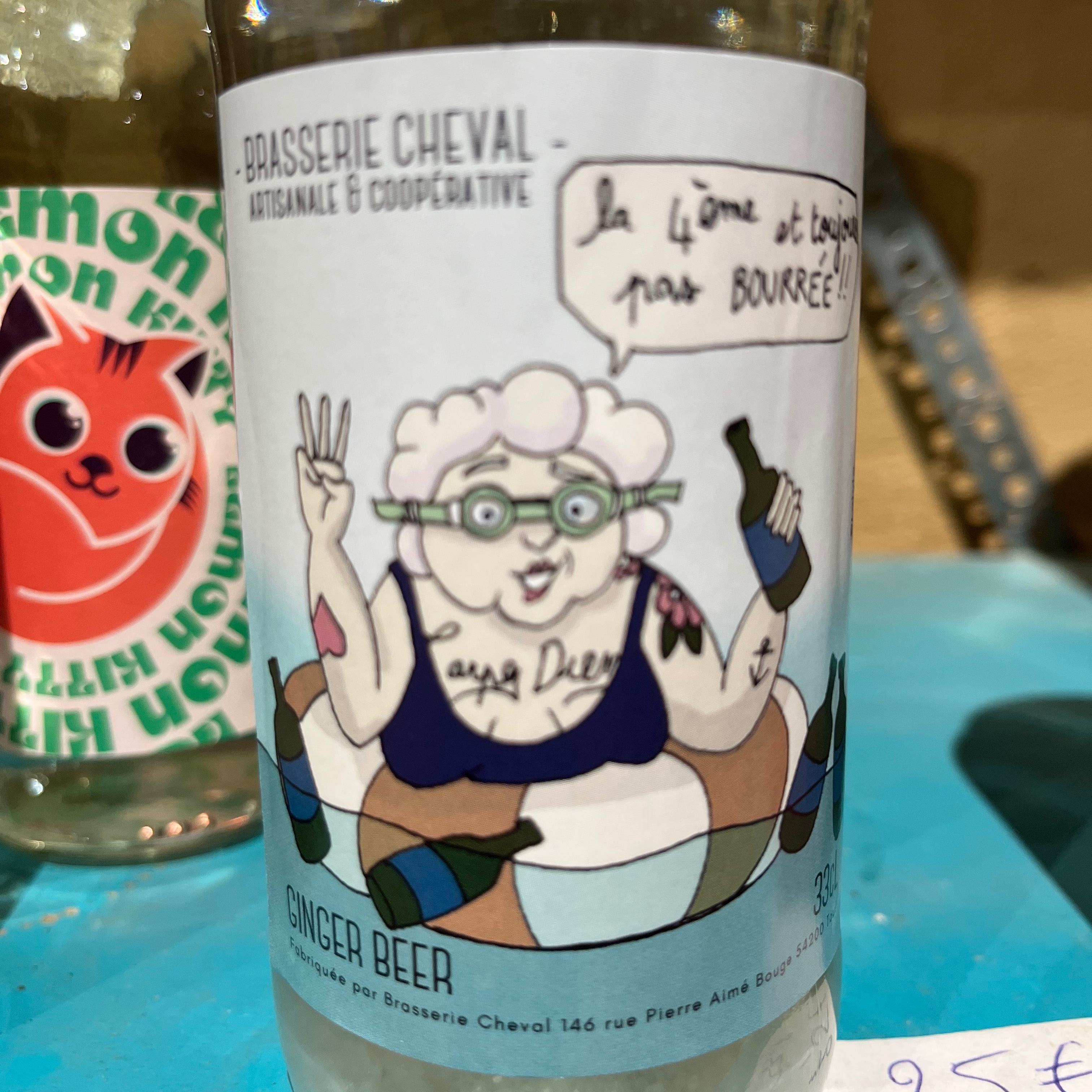 LIMONADE GINGER BEER CHEVAL (33CL)