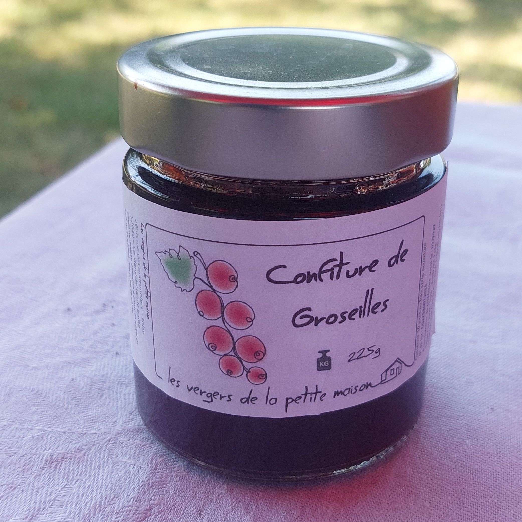 Confitures Groseilles - 225g