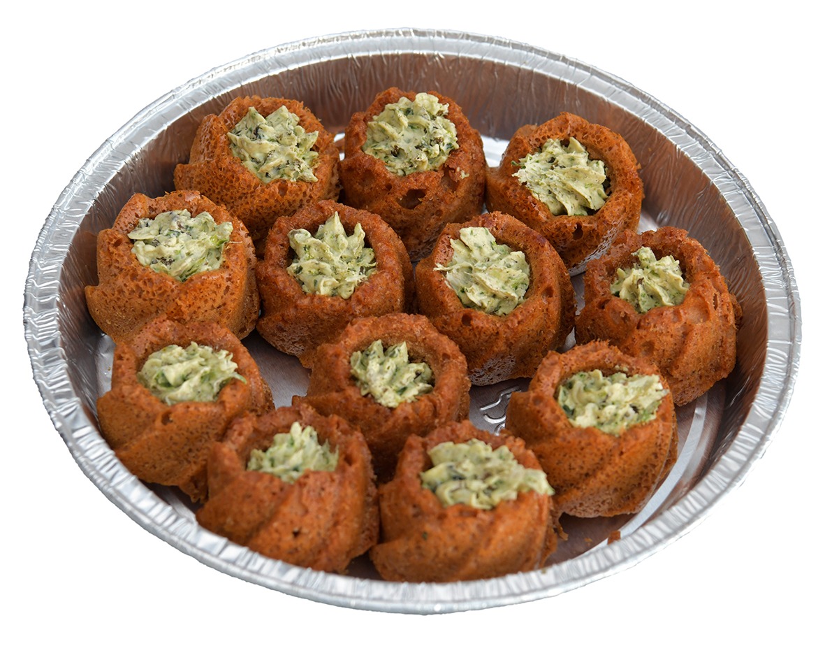 Bouchées de pain d'épices à l'escargot