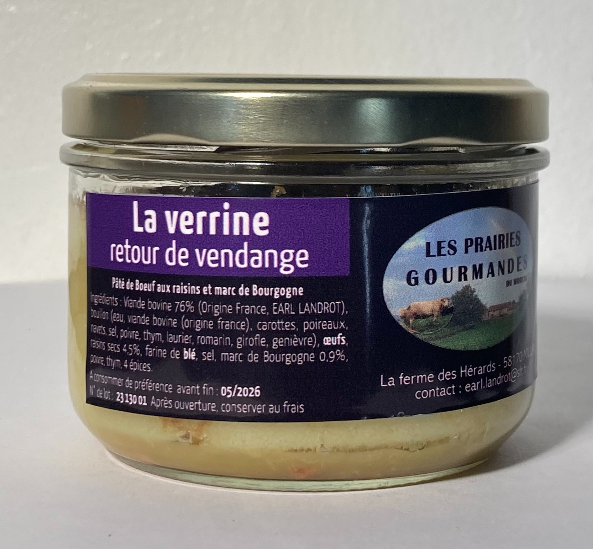 La verrine retour de vendanges - 180g