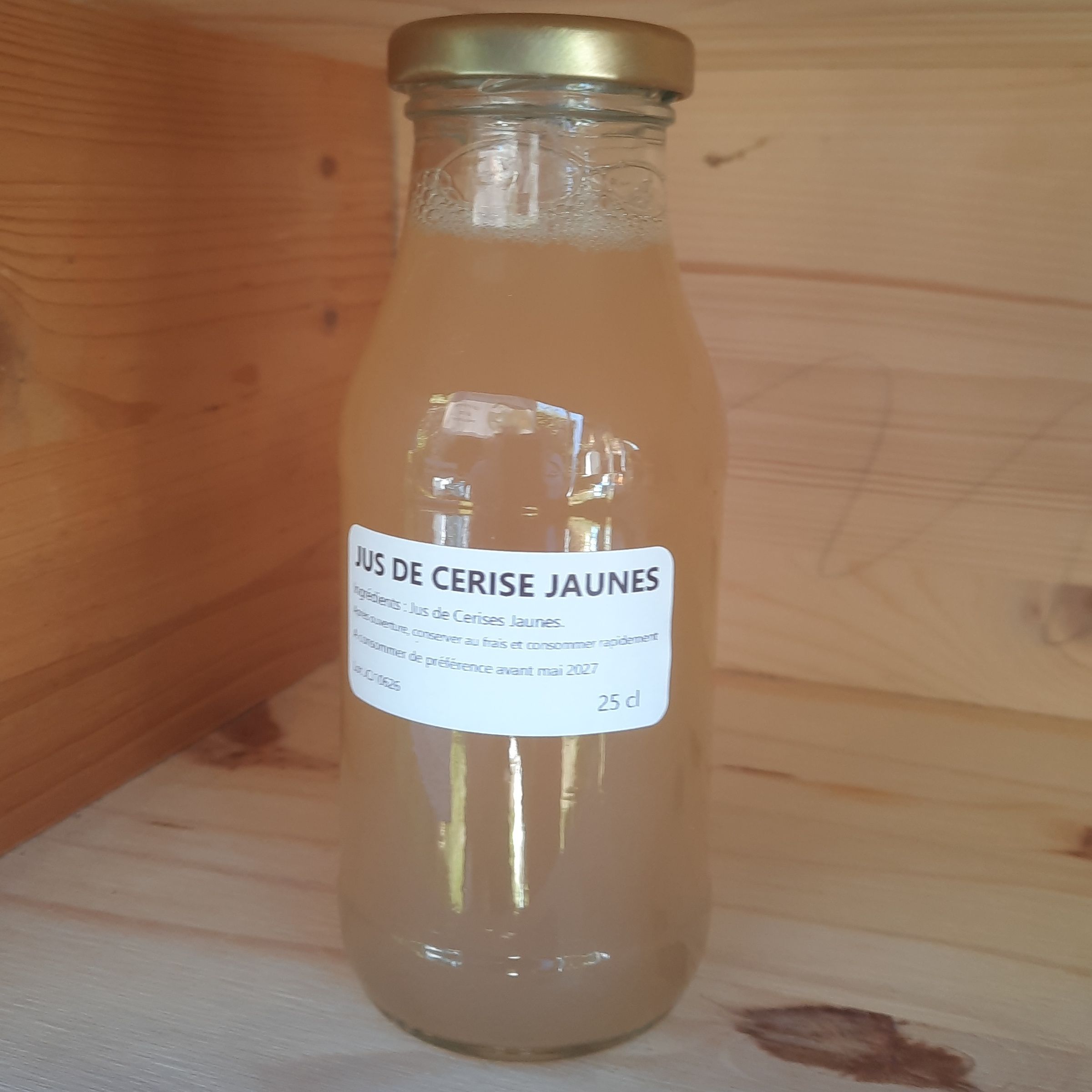 Jus de cerise jaune - 250ml