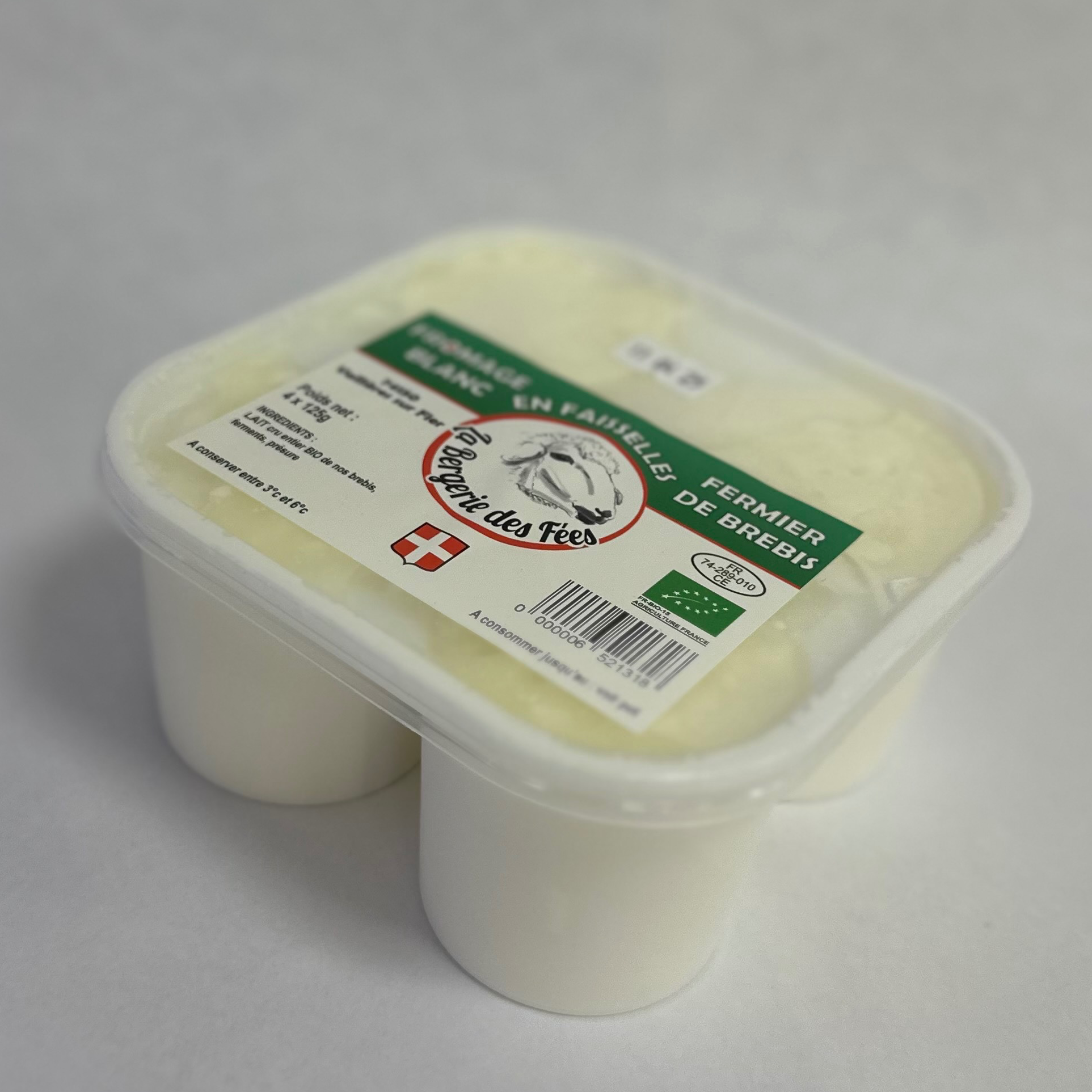 FAISSELLE DE BREBIS x4 - 125g