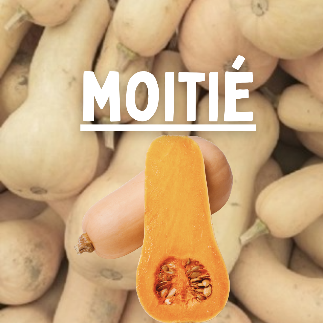 Courge Butternut (moitié) - 500g