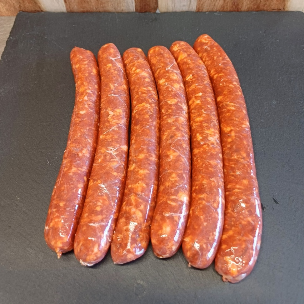 Merguez de porc x6 - 450g